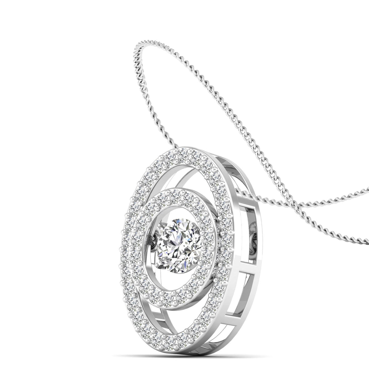 14K White Gold - Solitaire