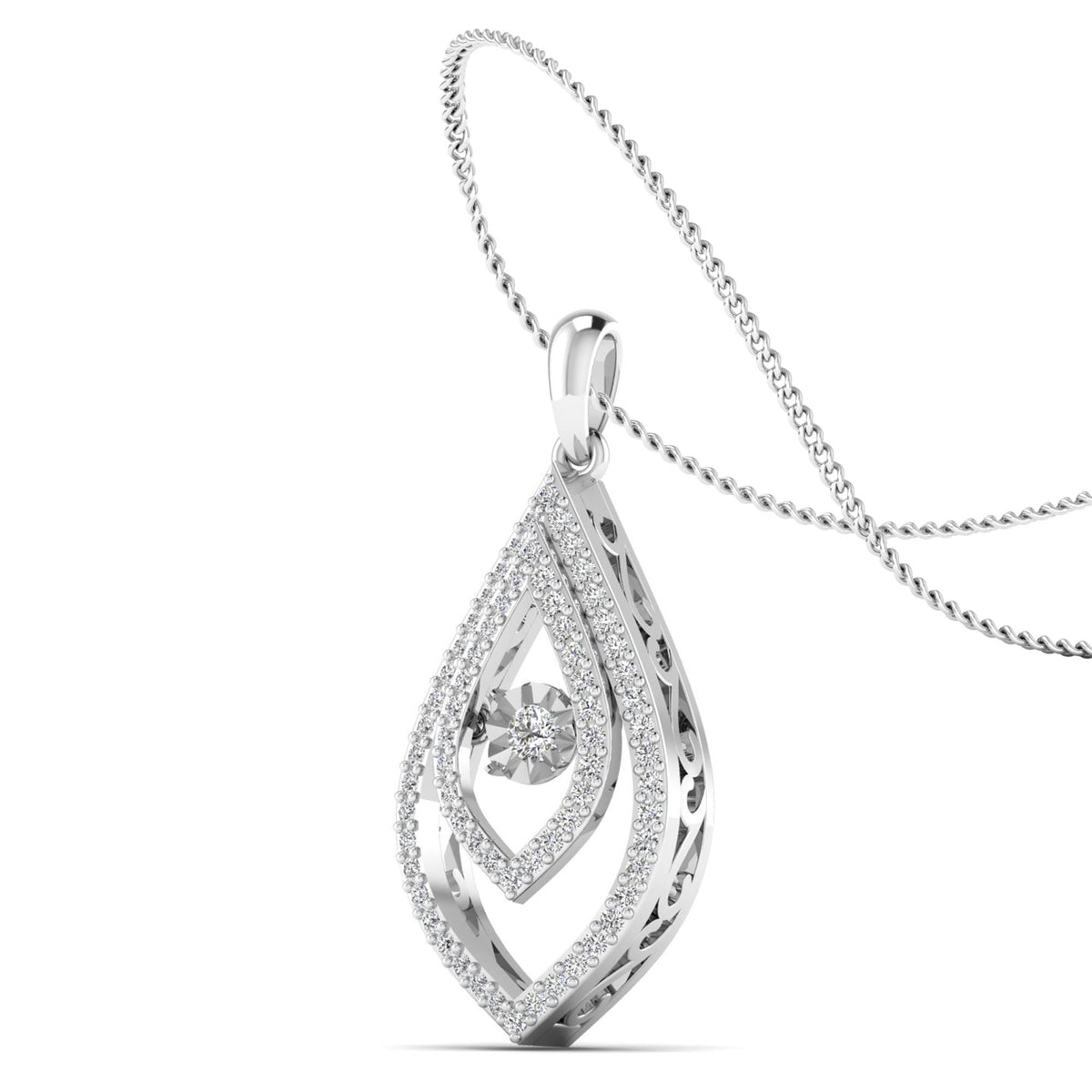 14K White Gold - Miracle