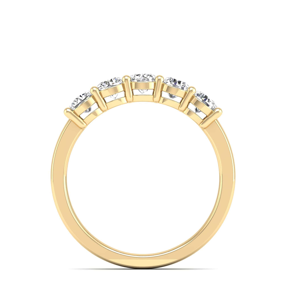 14K Yellow Gold - 1.00