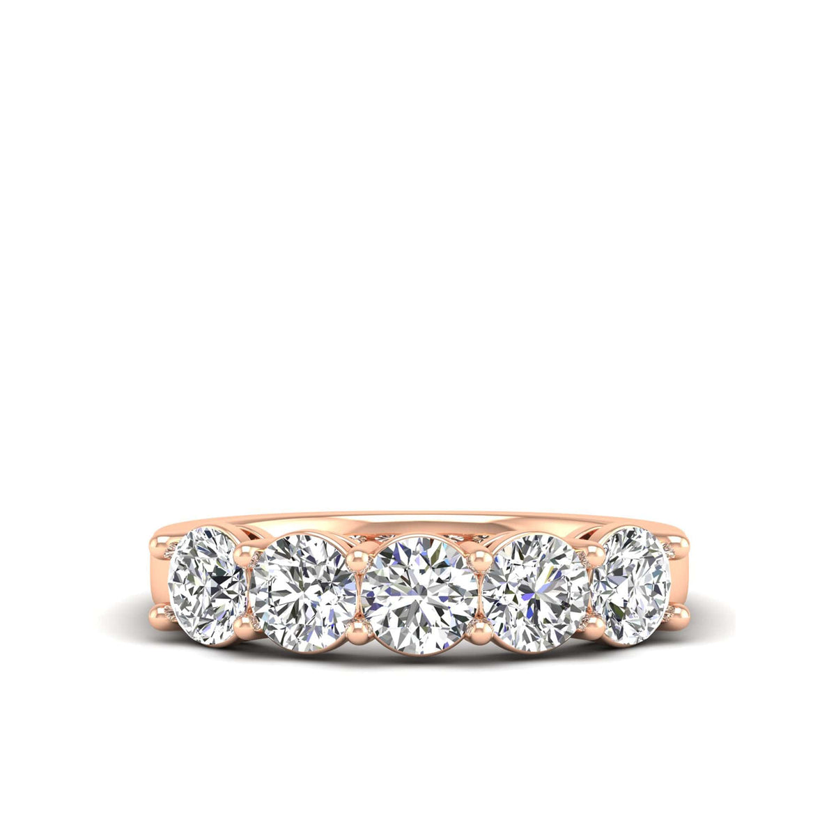 14K Rose Gold - 2.00