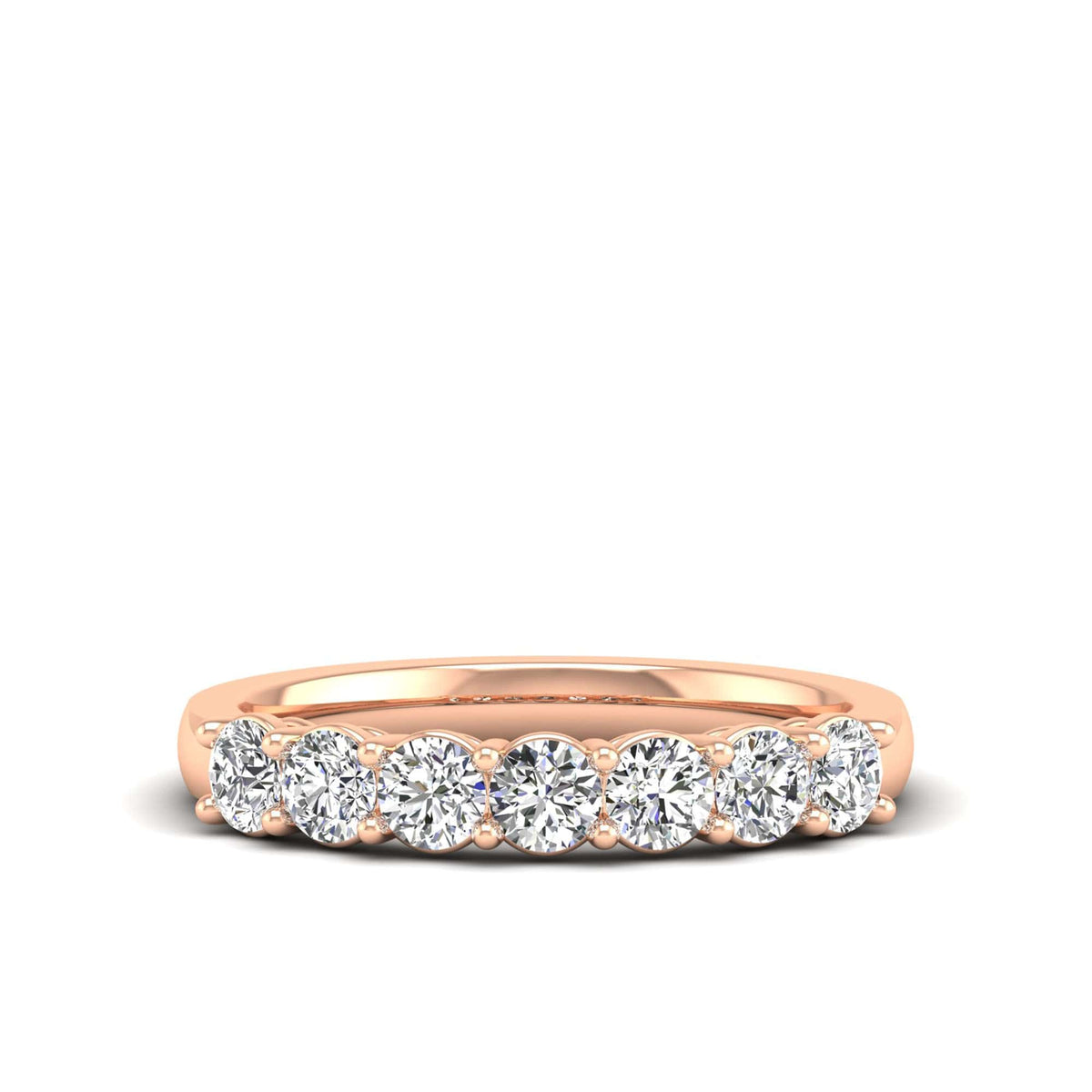 14K Rose Gold - 1.00