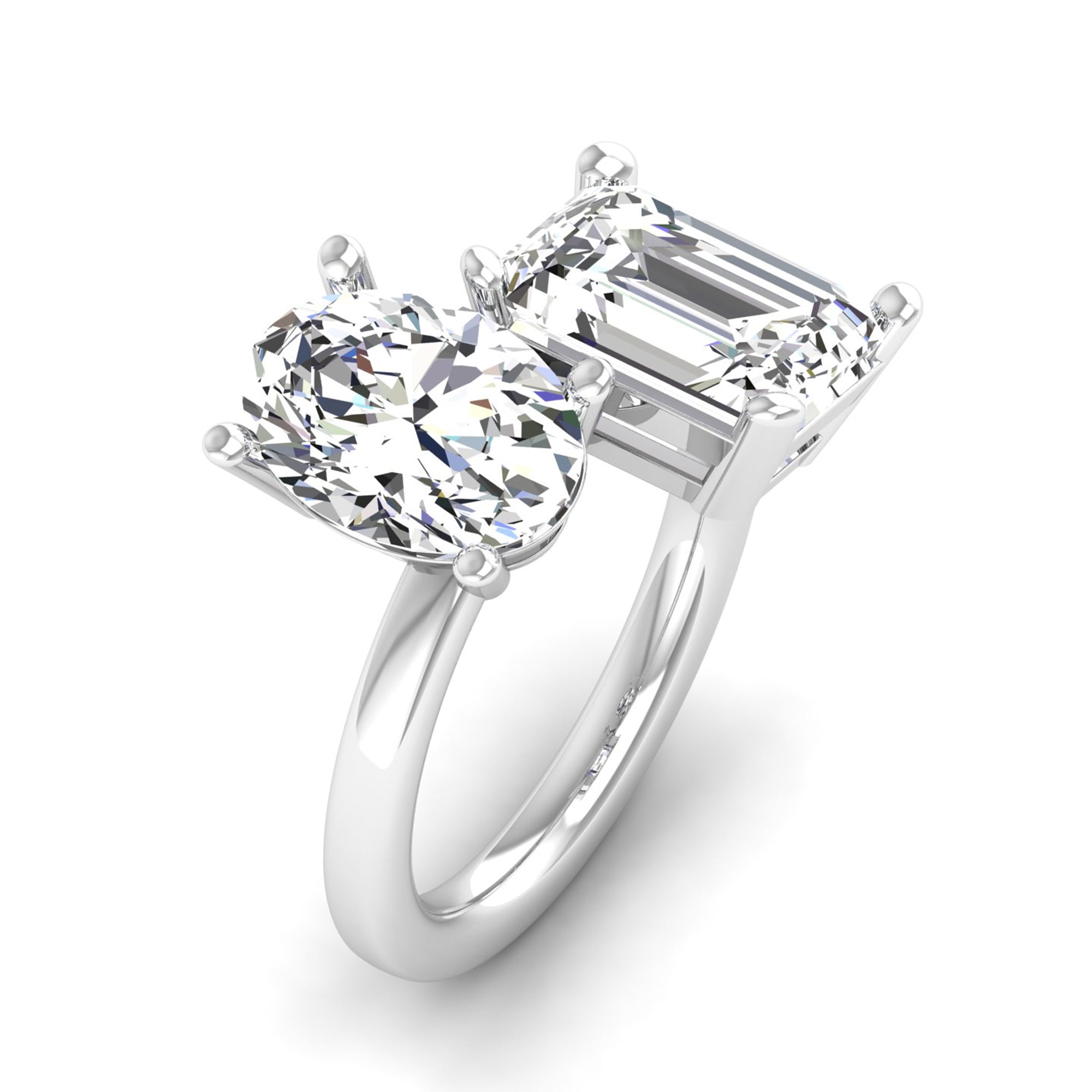 14K White Gold
