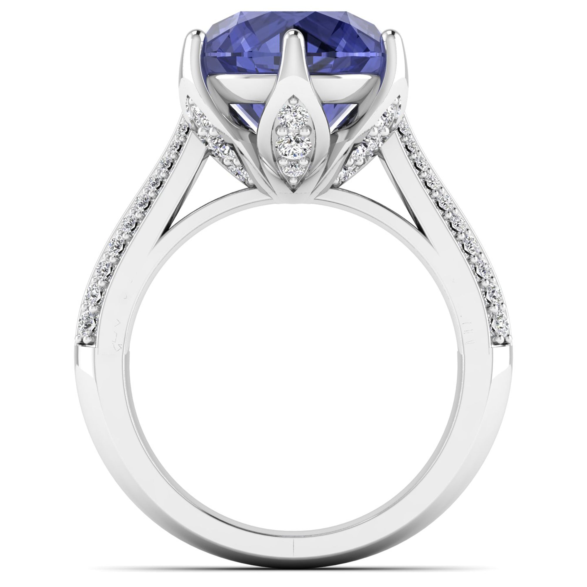 14K White Gold