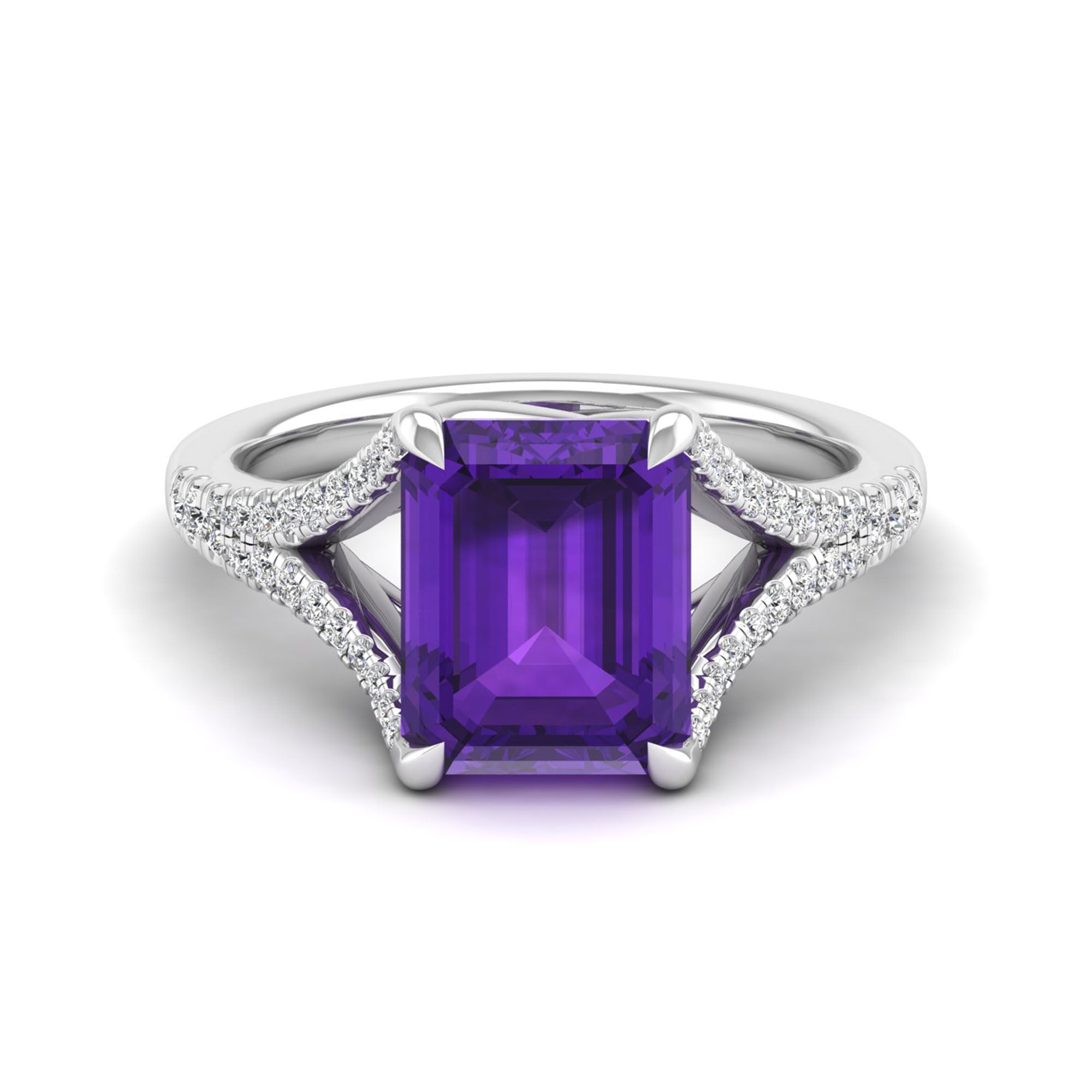 14K White Gold