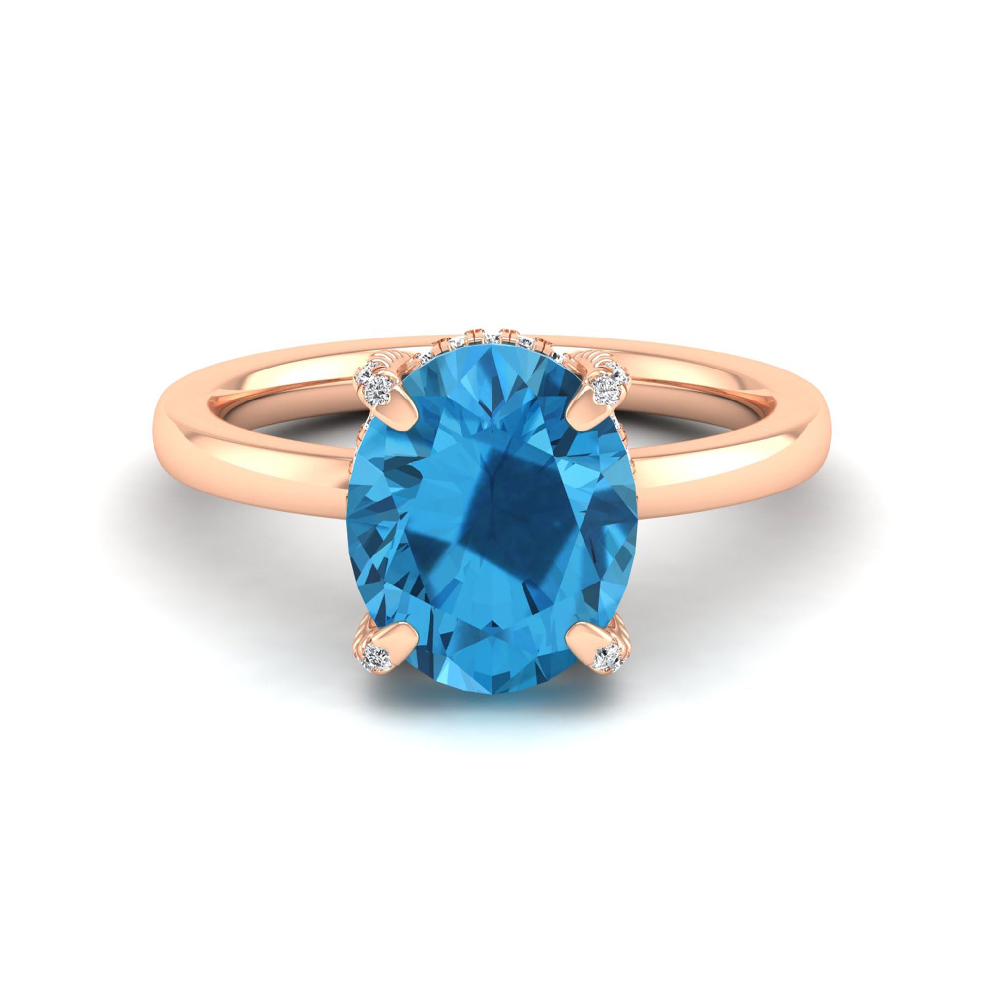 14K Rose Gold