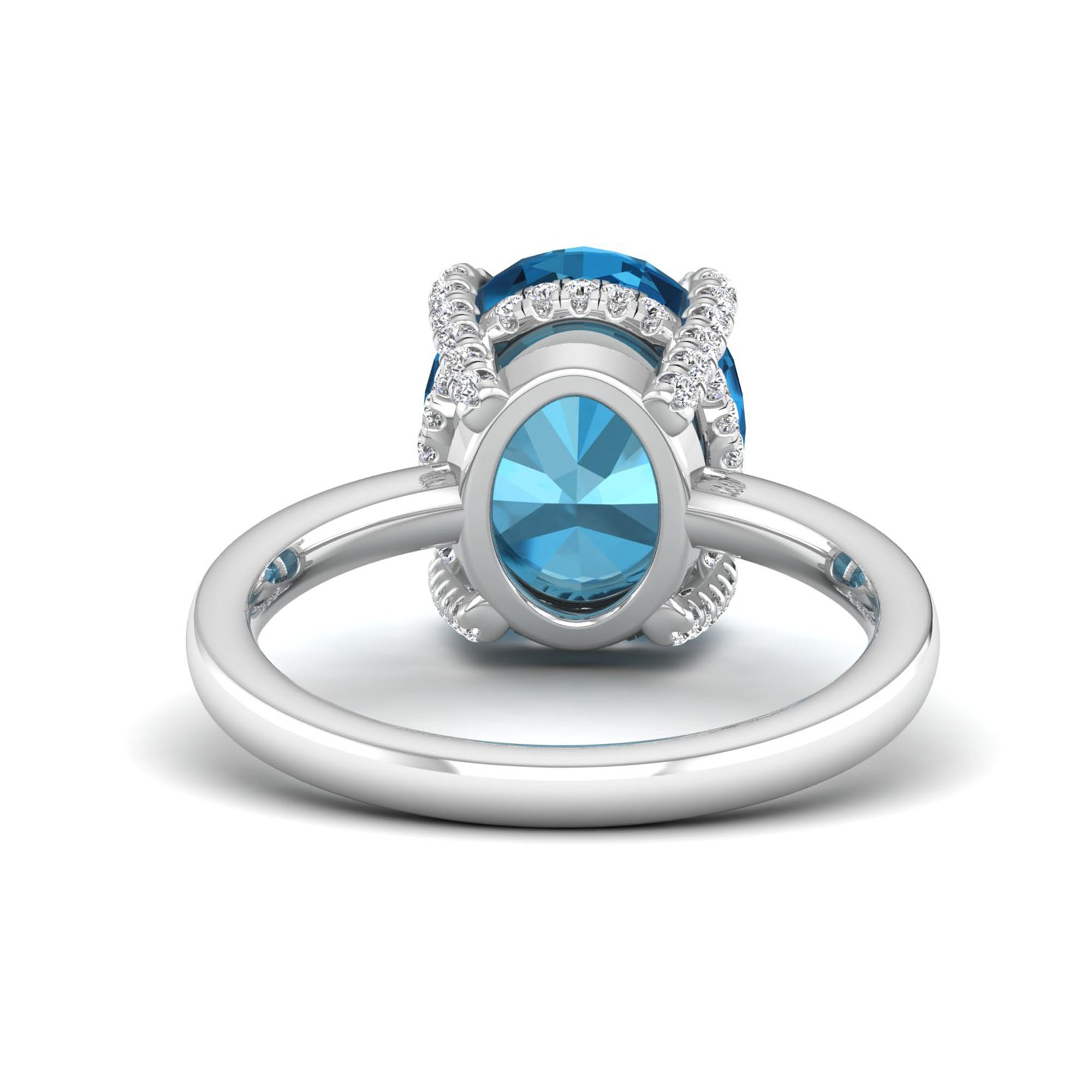 14K White Gold