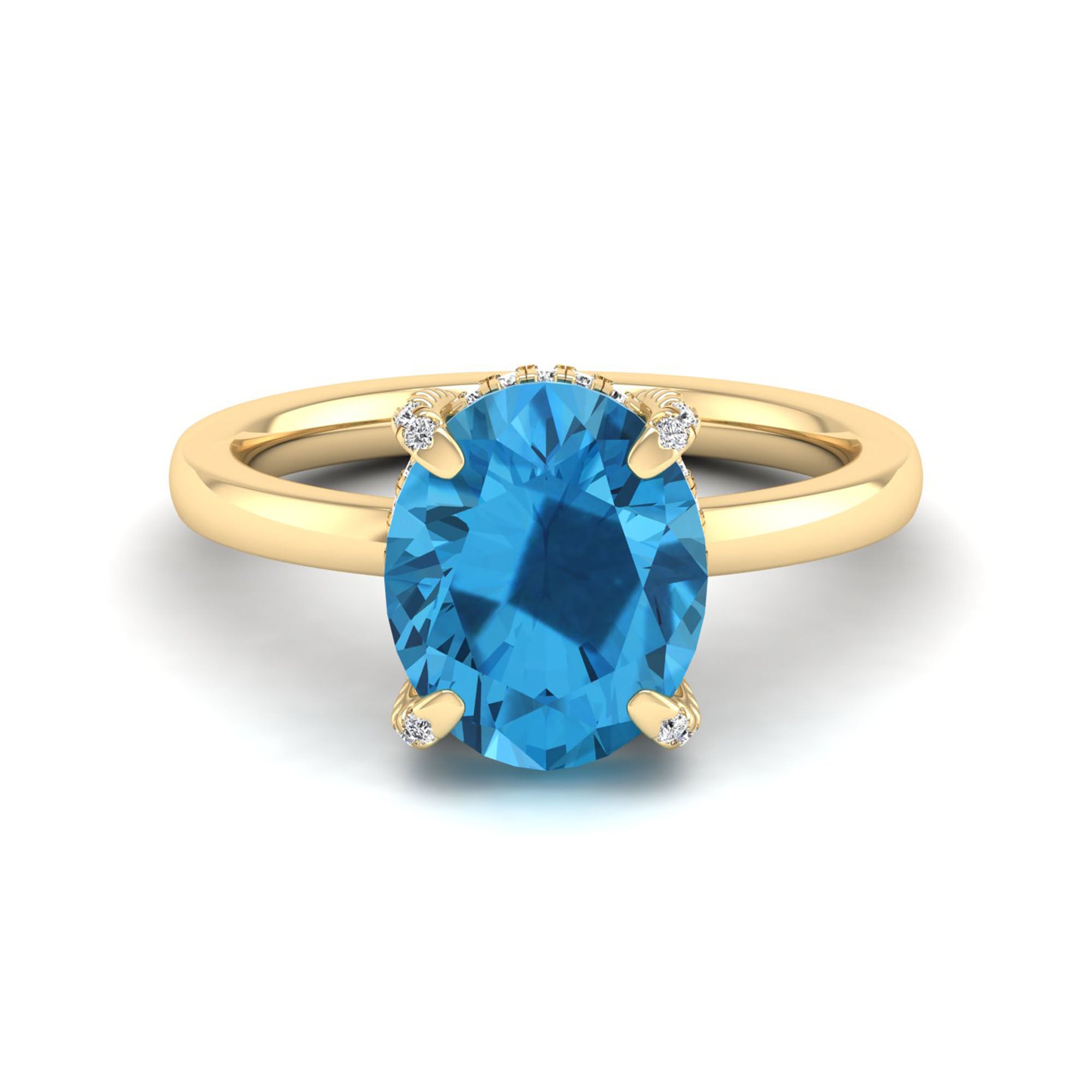 14K Yellow Gold