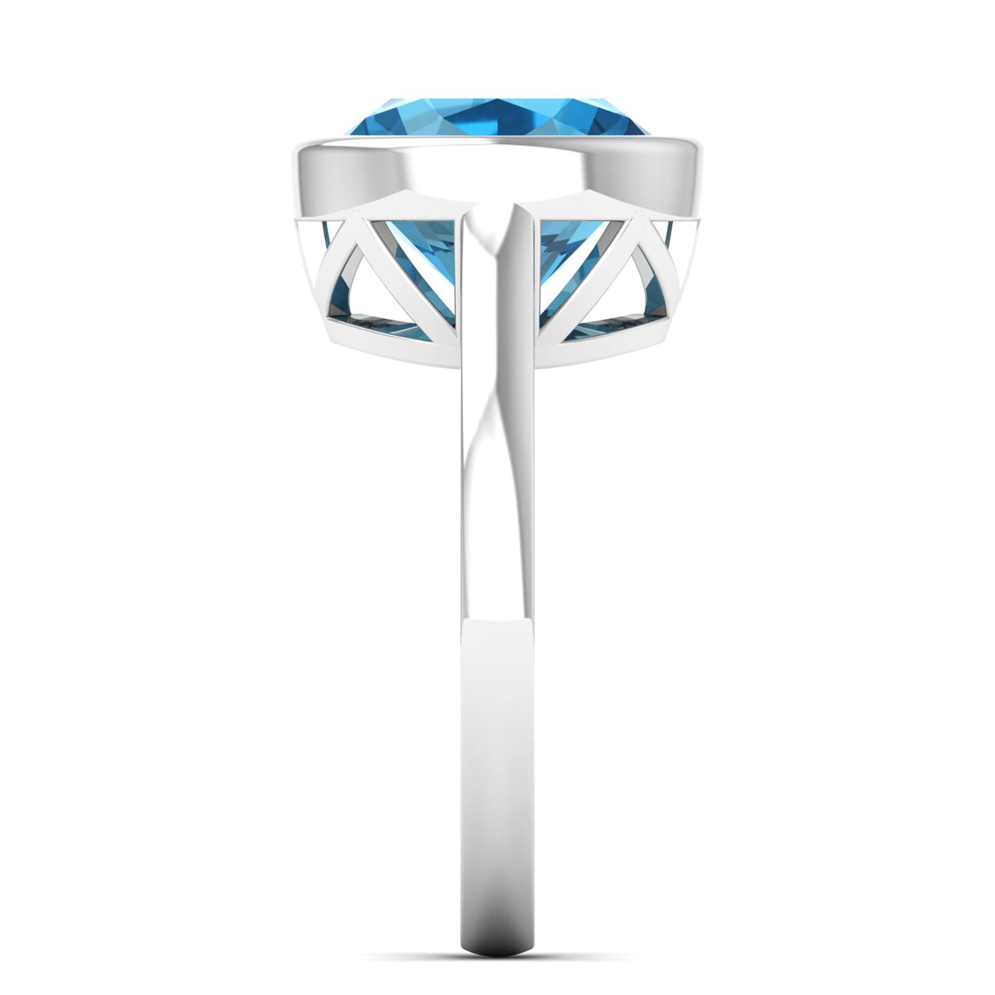 14K White Gold