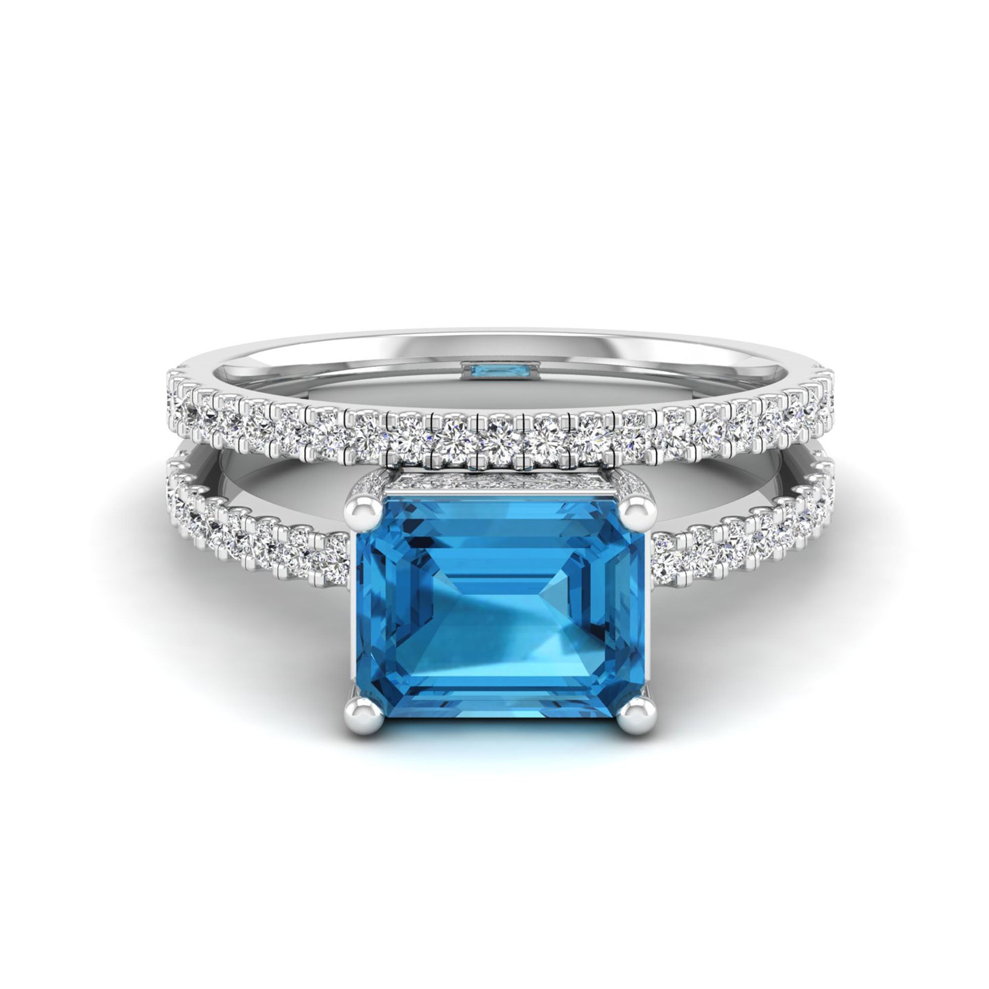 14K White Gold