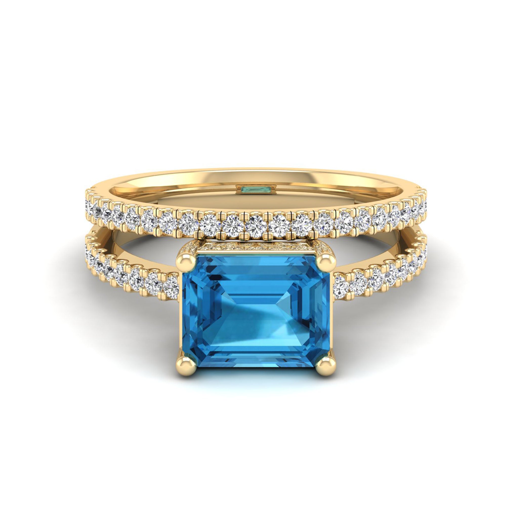 14K Yellow Gold