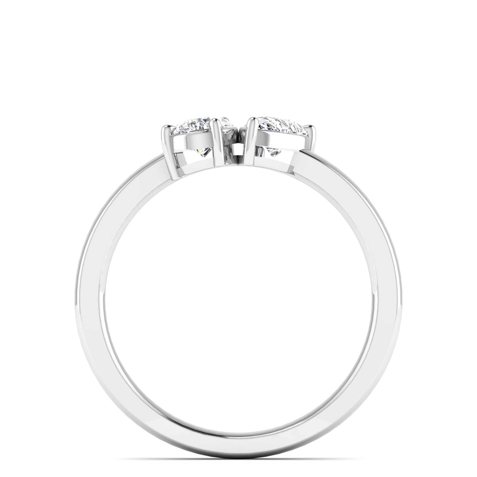 14K White Gold