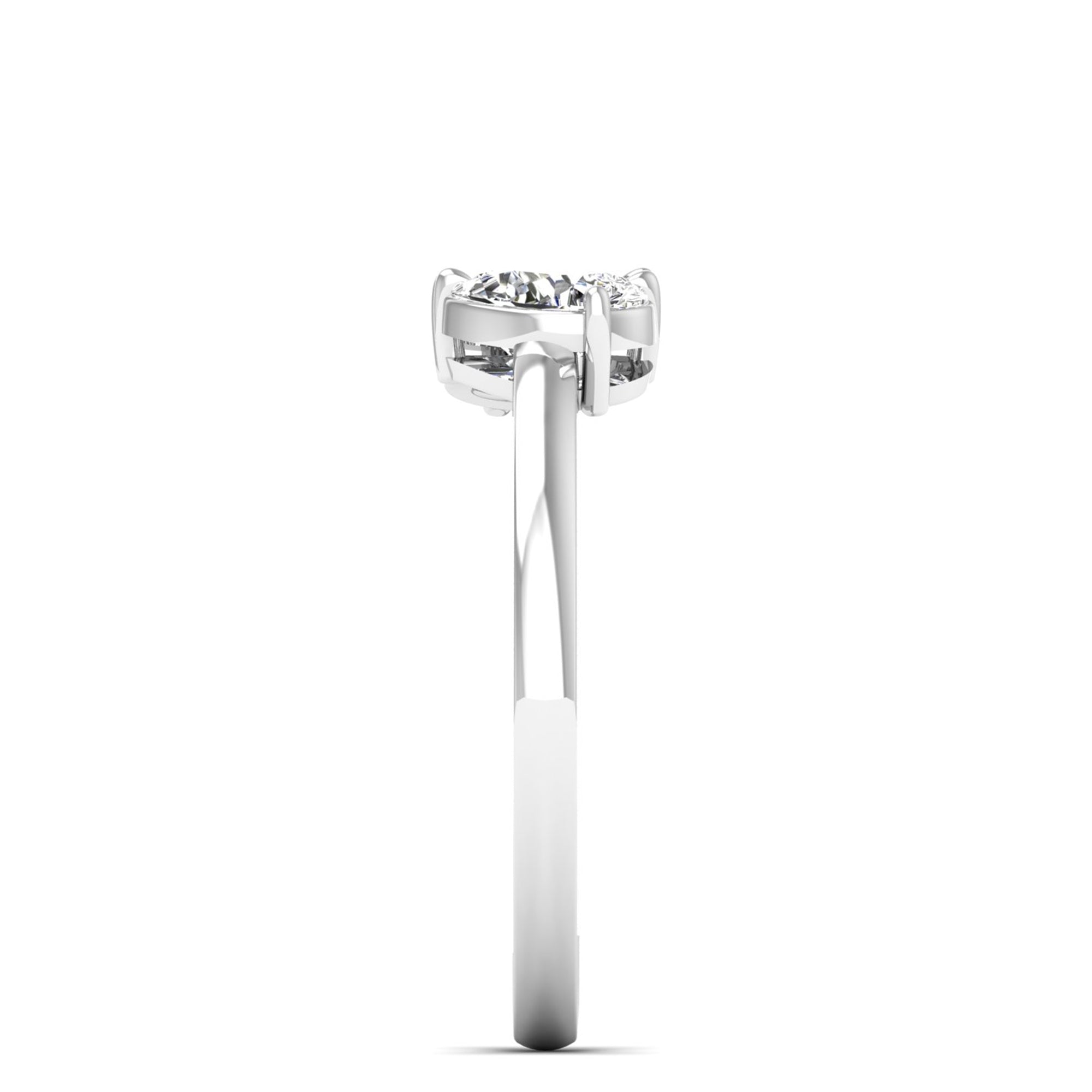 14K White Gold