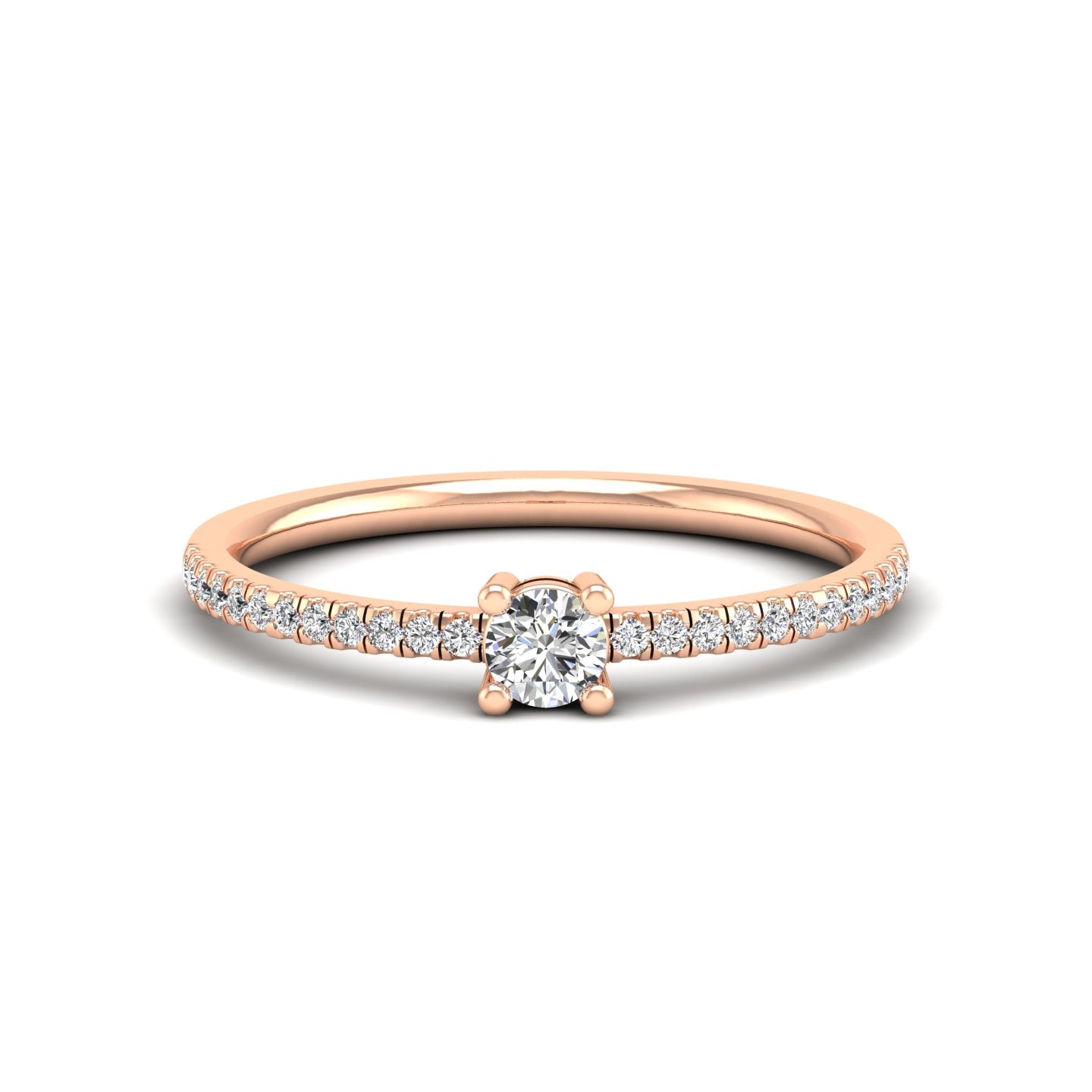 14K Rose Gold