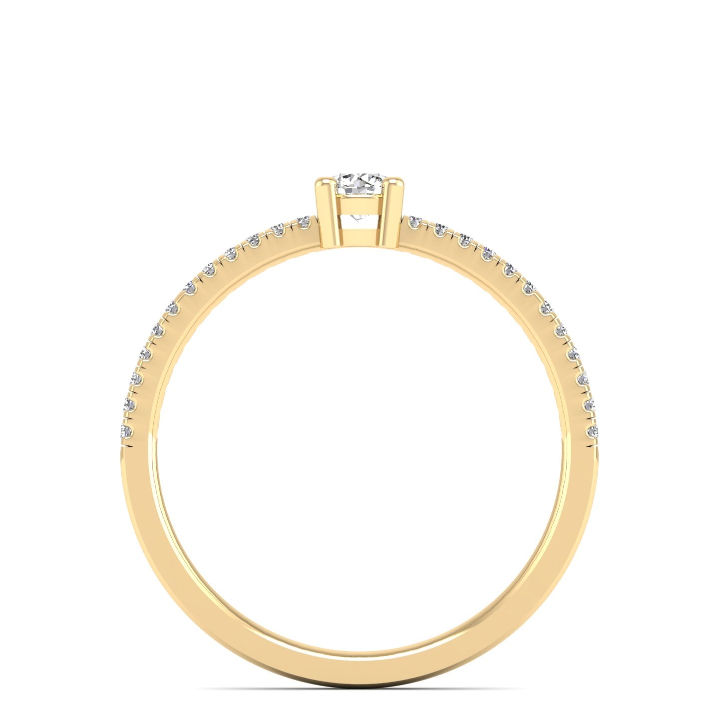 14K Yellow Gold