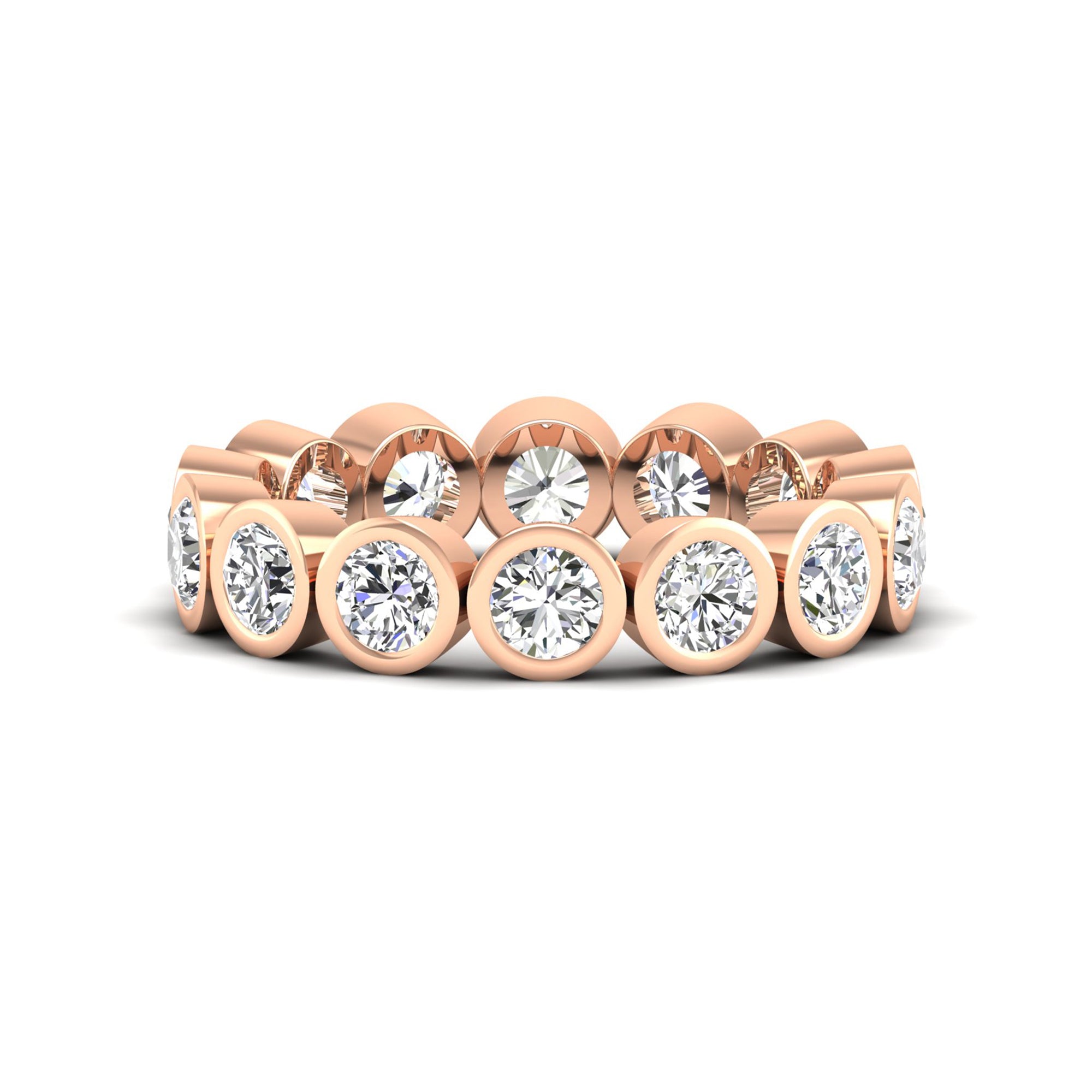 14K Rose Gold - 2.00