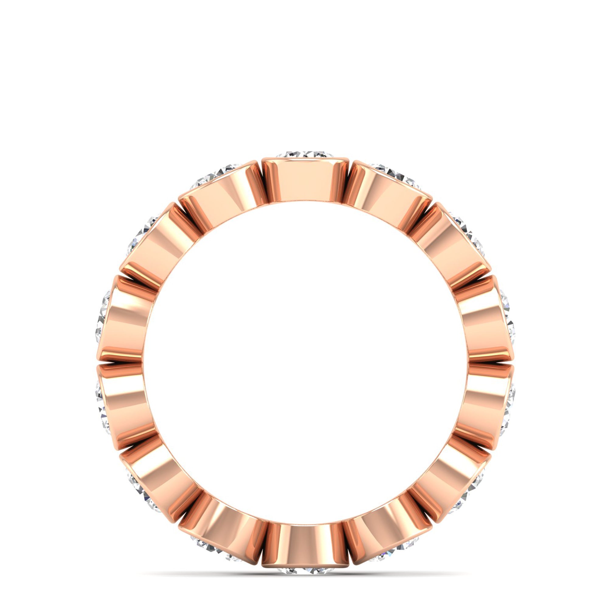 14K Rose Gold - 2.00