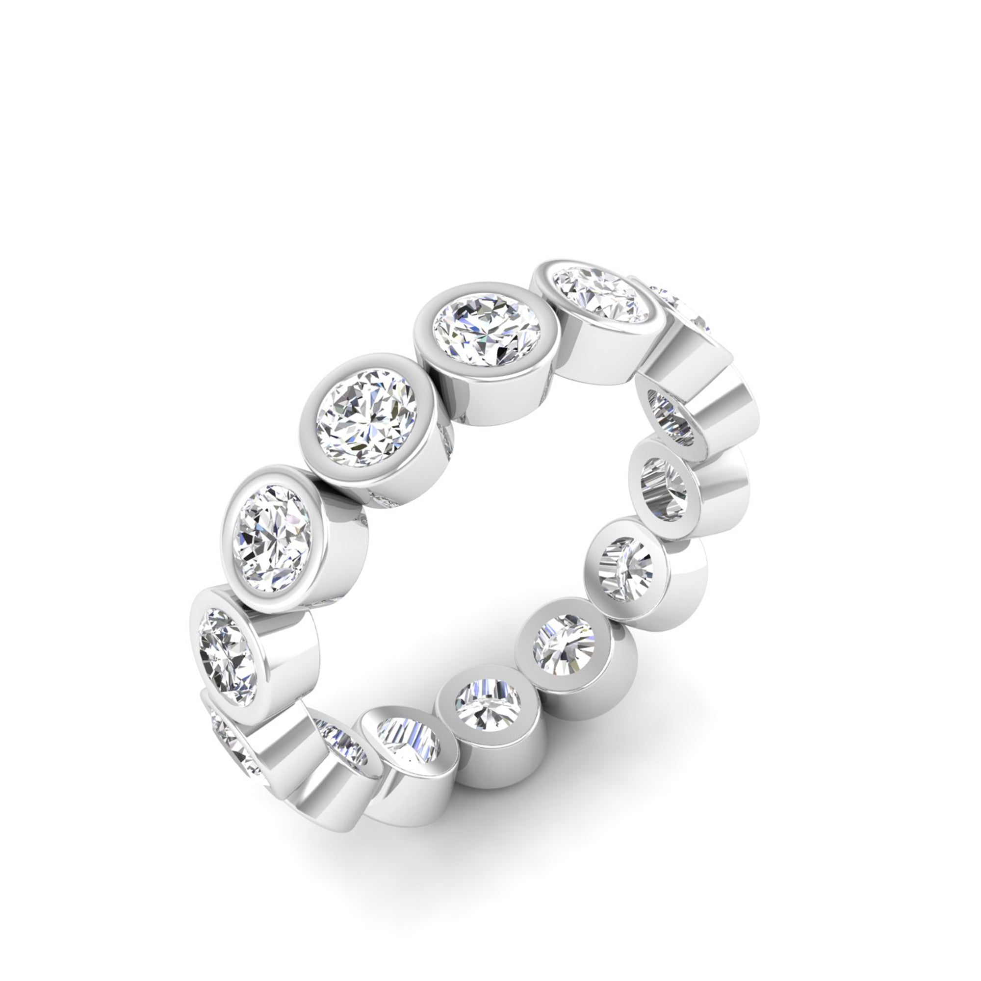 14K White Gold - 2.00