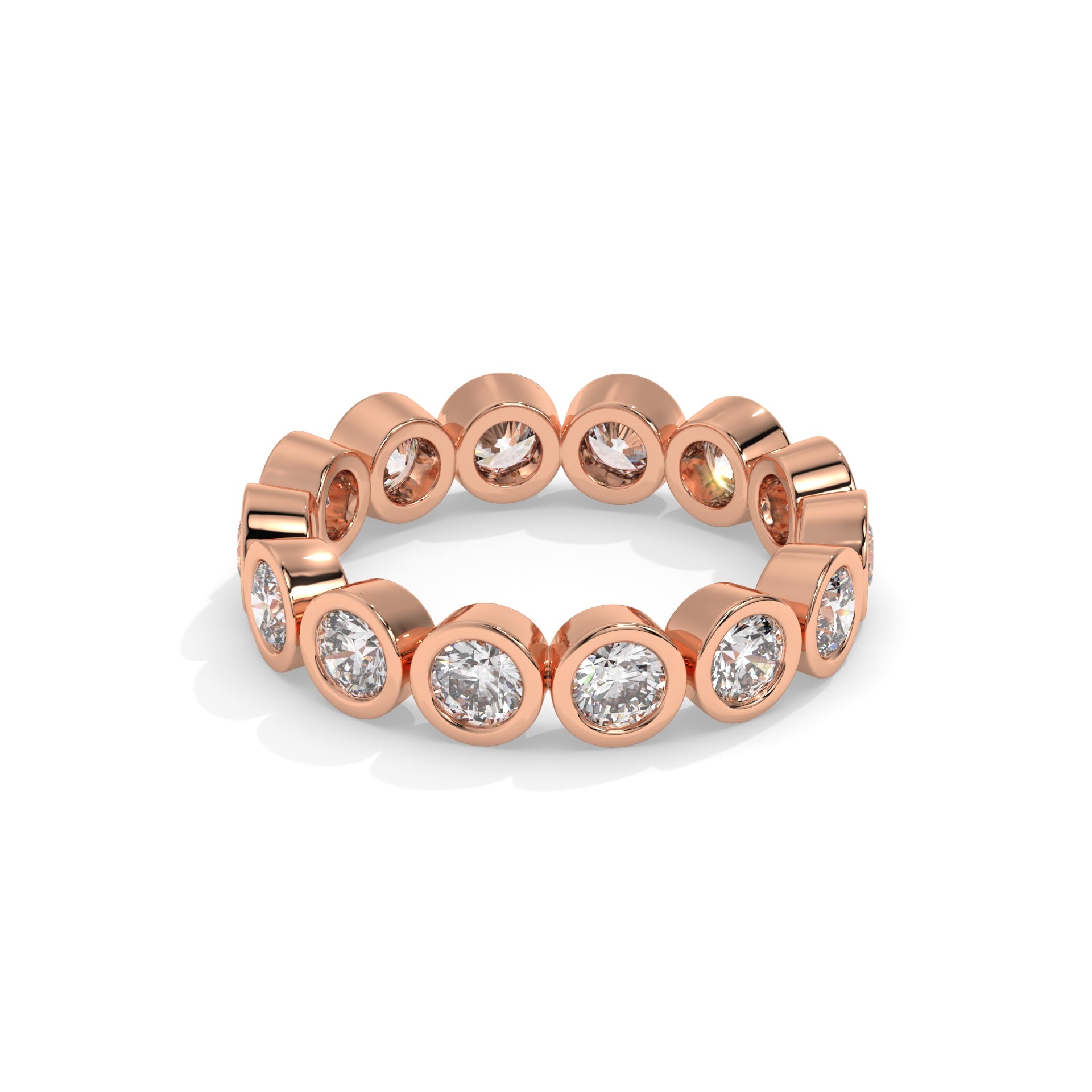 14K Rose Gold - 2.00