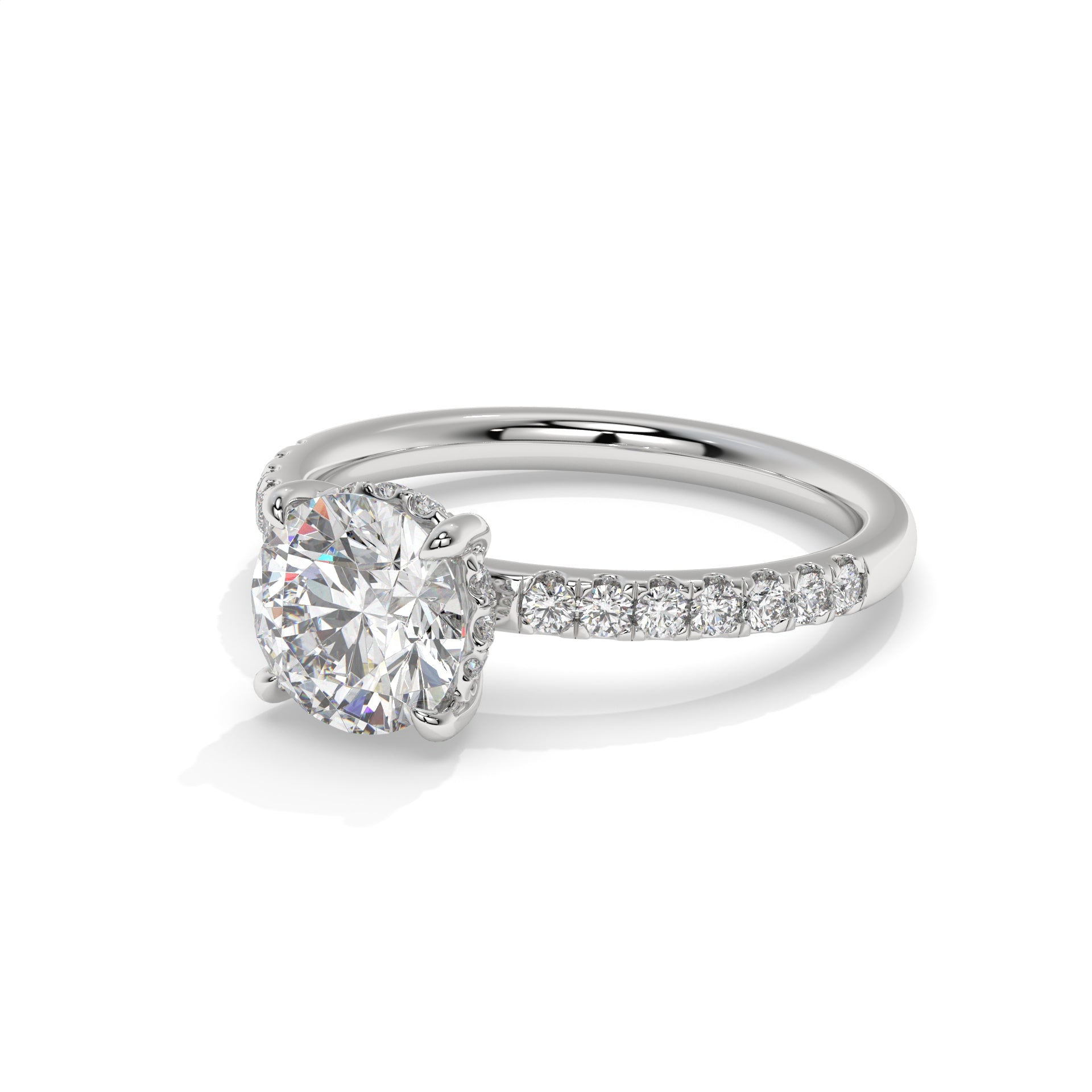 14K White Gold - 1.80