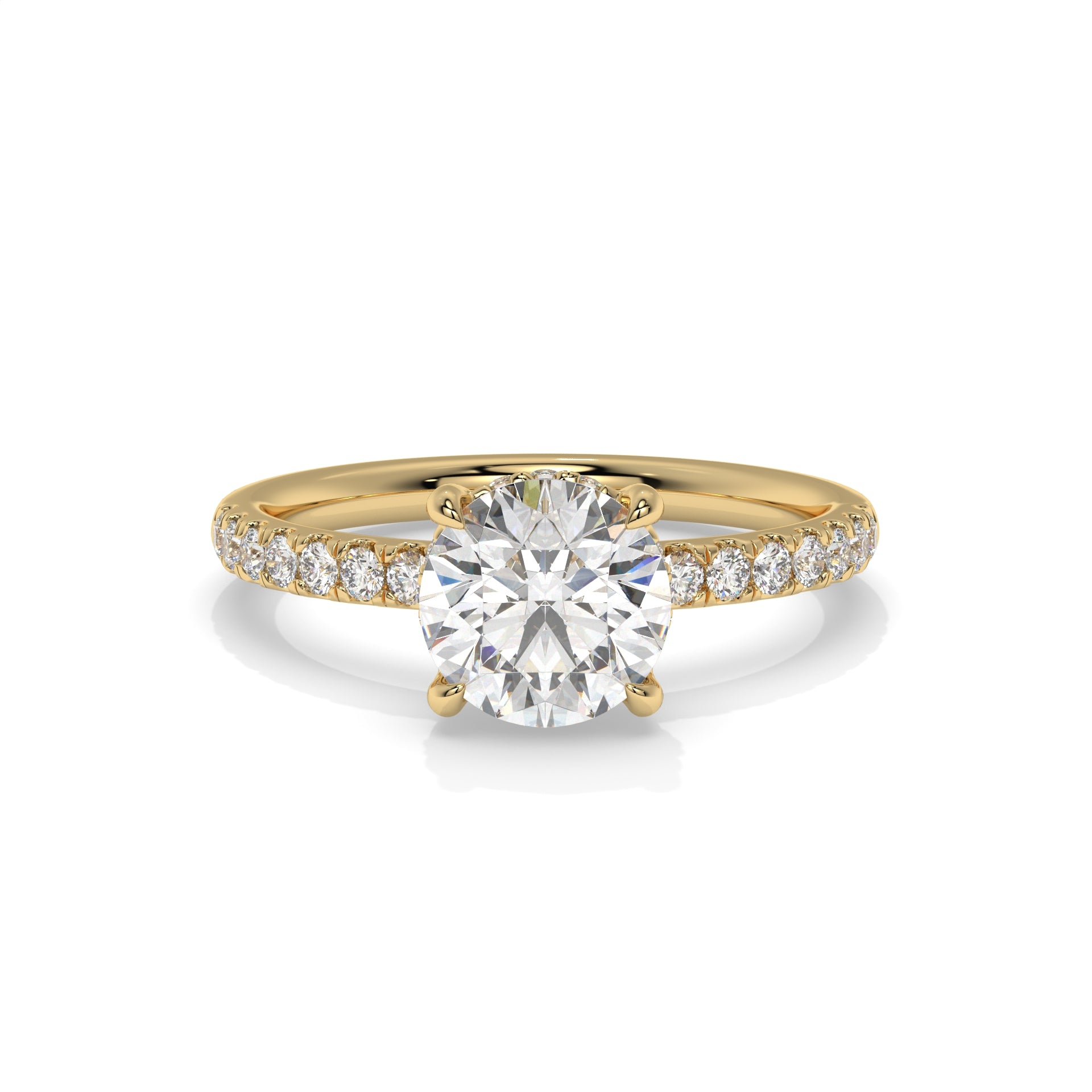 14K Yellow Gold - 1.80