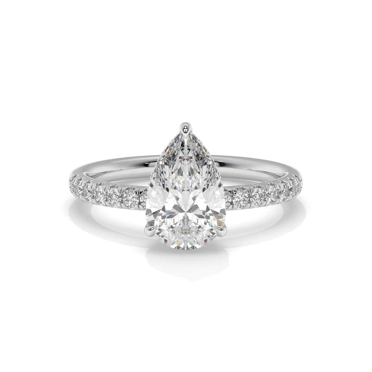 14K White Gold - 1.80