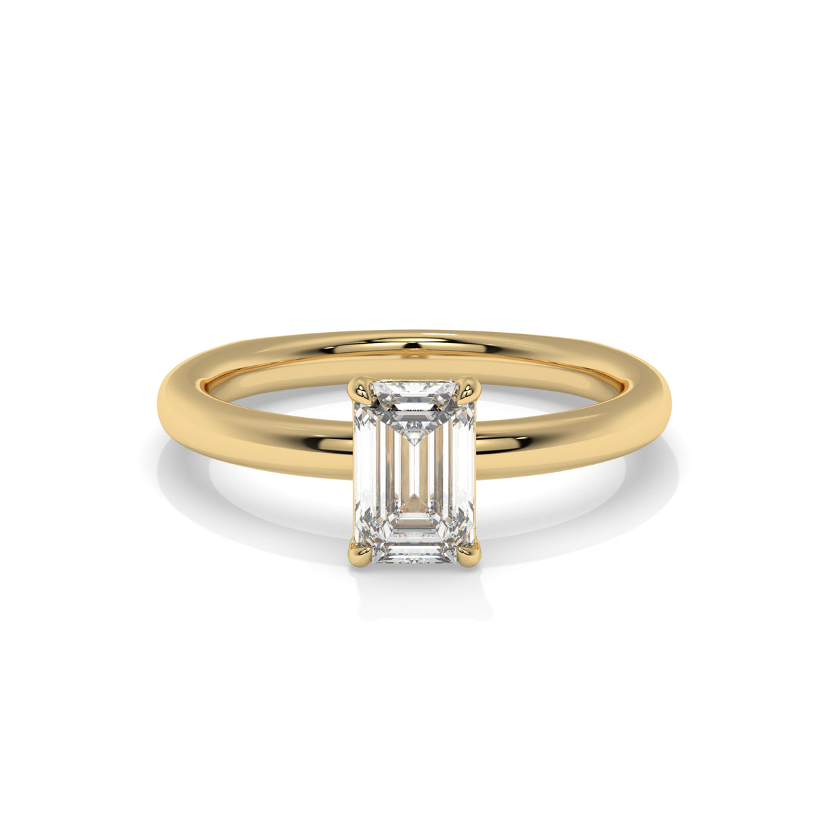 14K Yellow Gold - 1.00