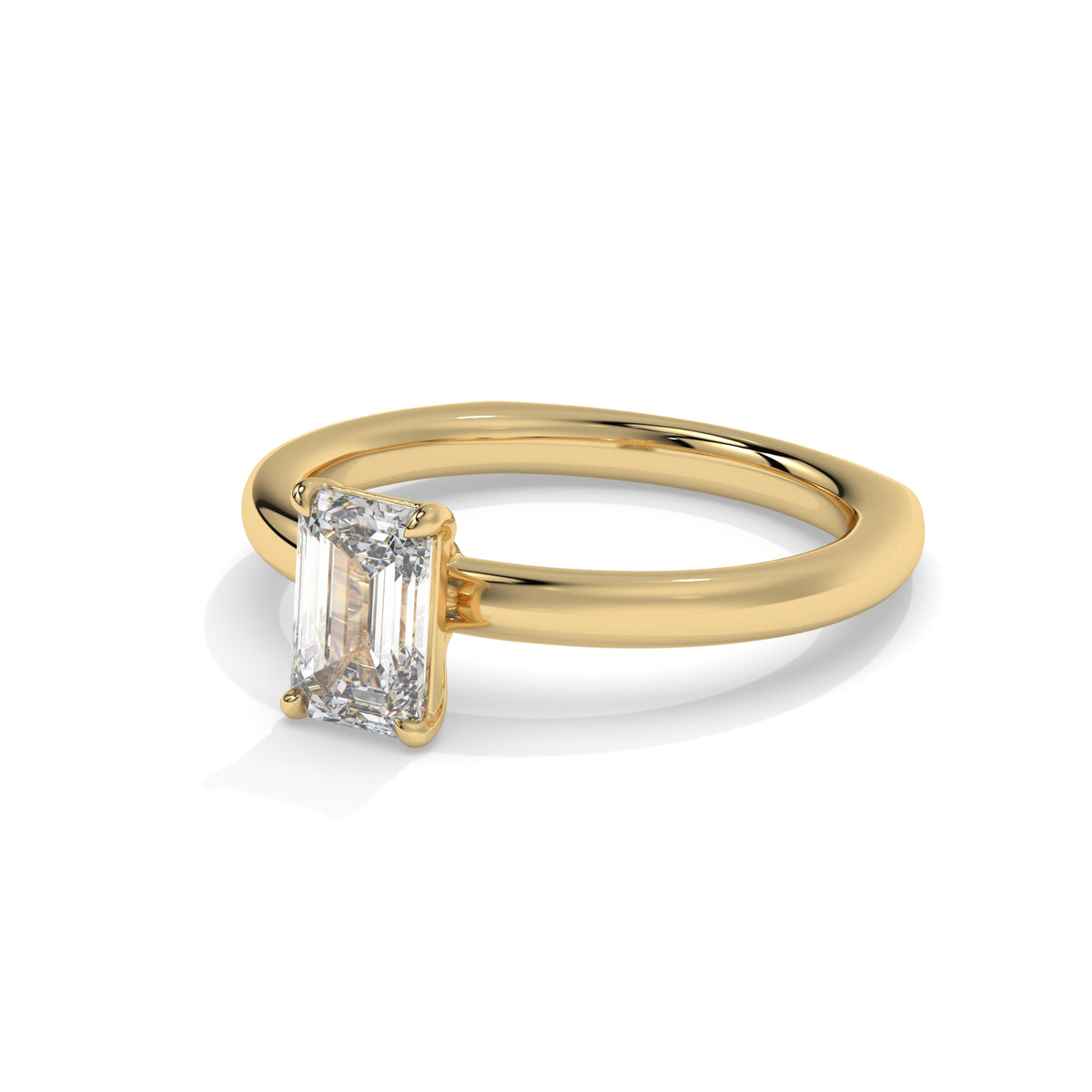18K Yellow Gold - 1.00