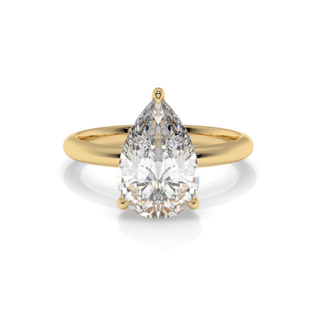 18K Yellow Gold - 2.85