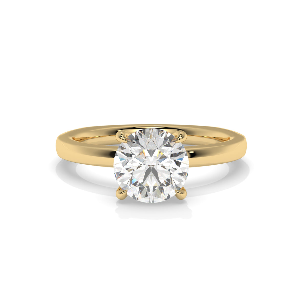 14K Yellow Gold - 2.00