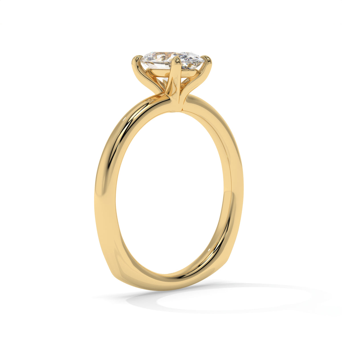 18K Yellow Gold - 1.00