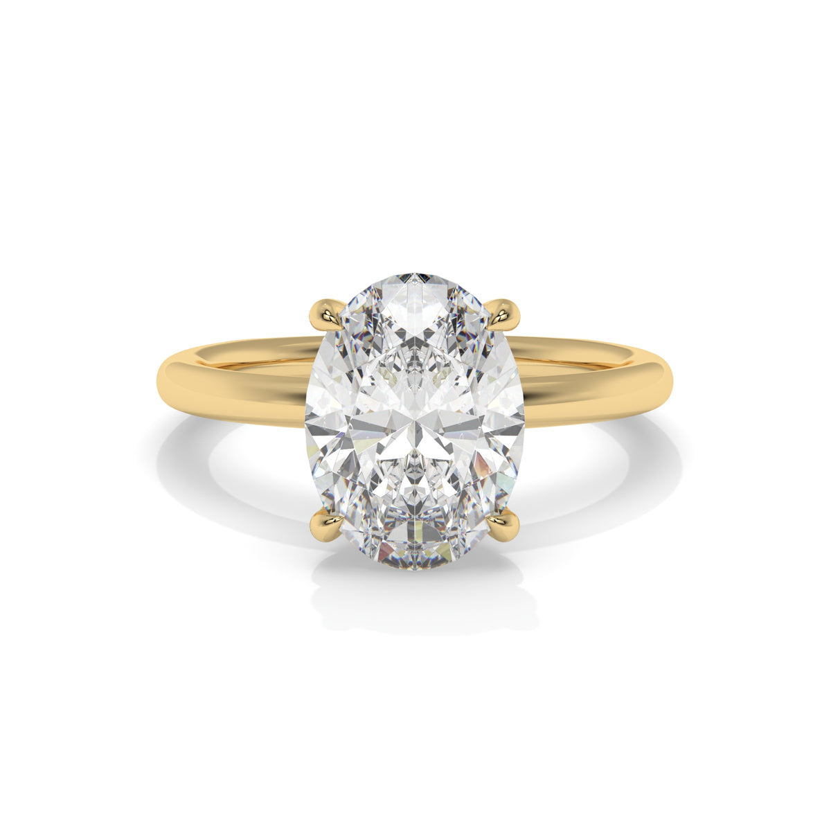 14K Yellow Gold - 3.00