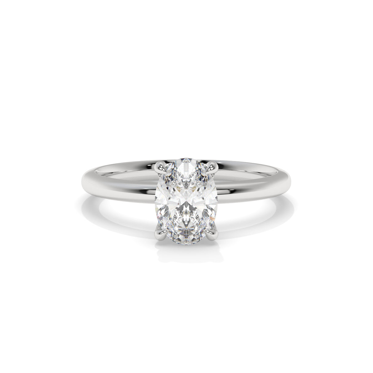 18K White Gold - 1.15
