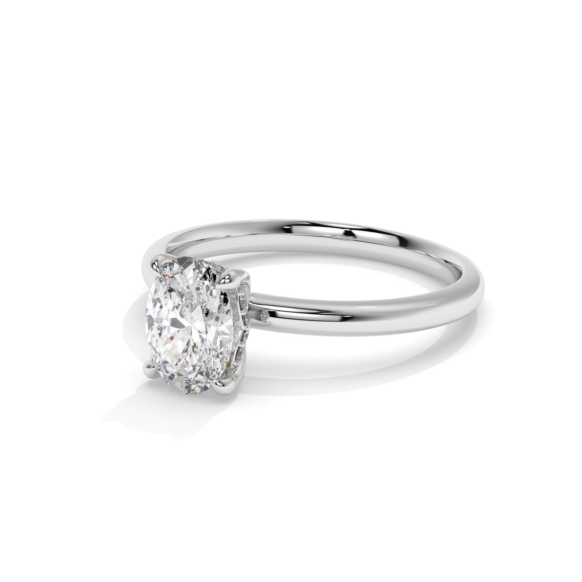 14K White Gold - 1.15