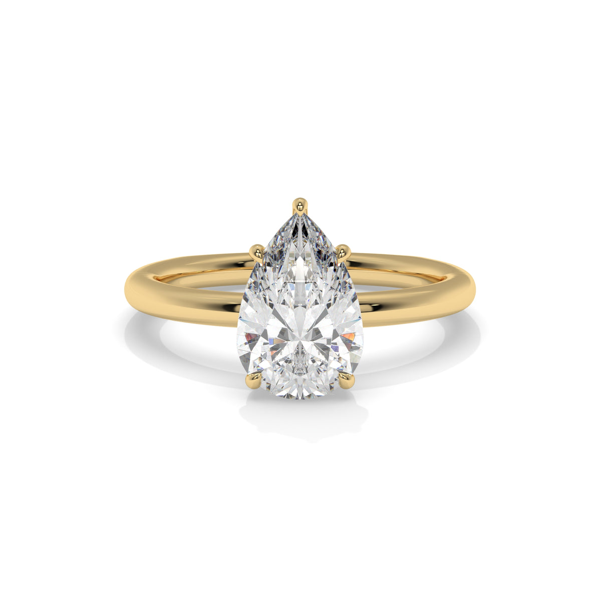 18K Yellow Gold - 2.00