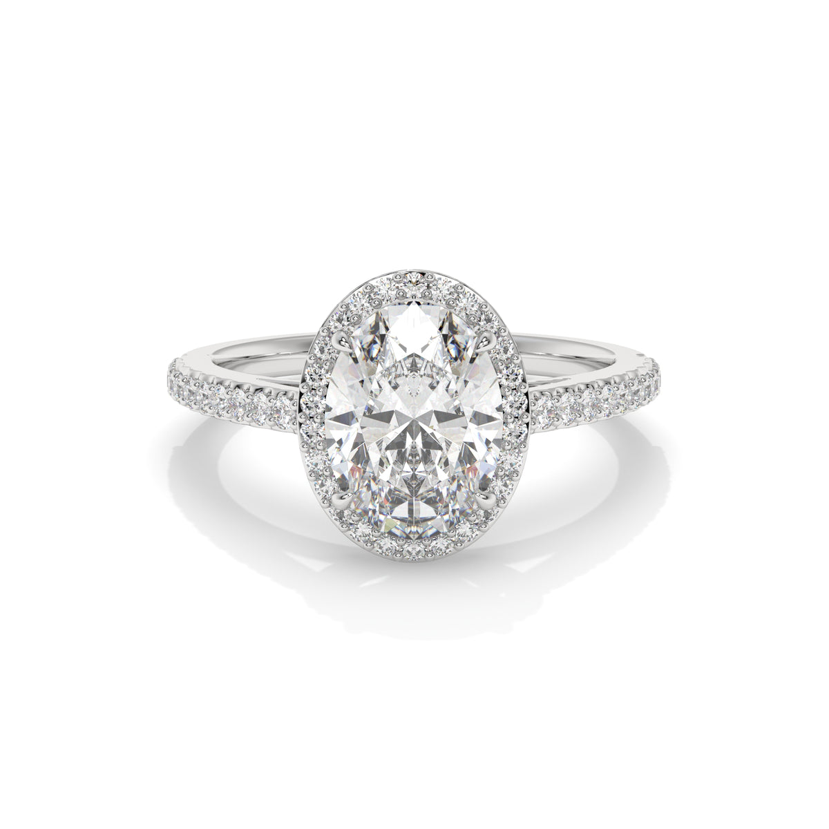 18K White Gold - 2.10