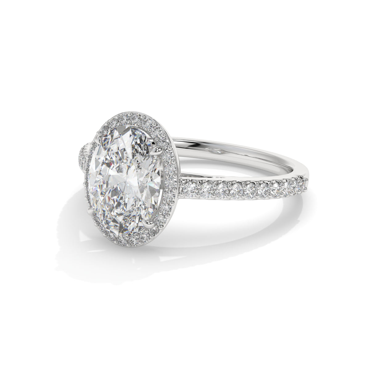 14K White Gold - 2.10