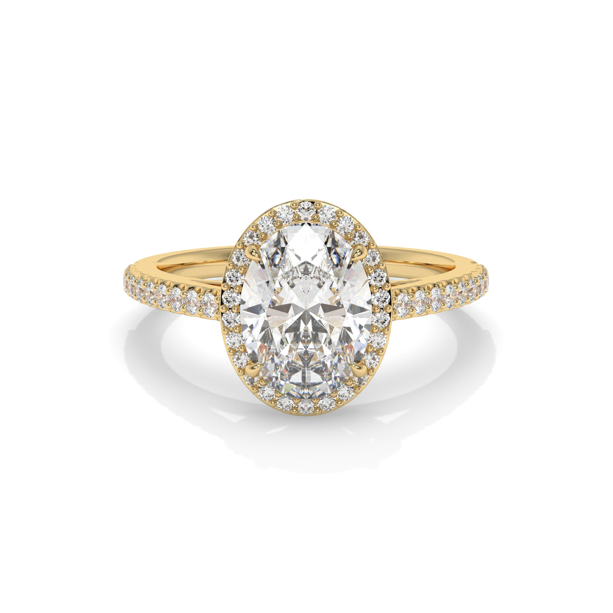 18K Yellow Gold - 2.10