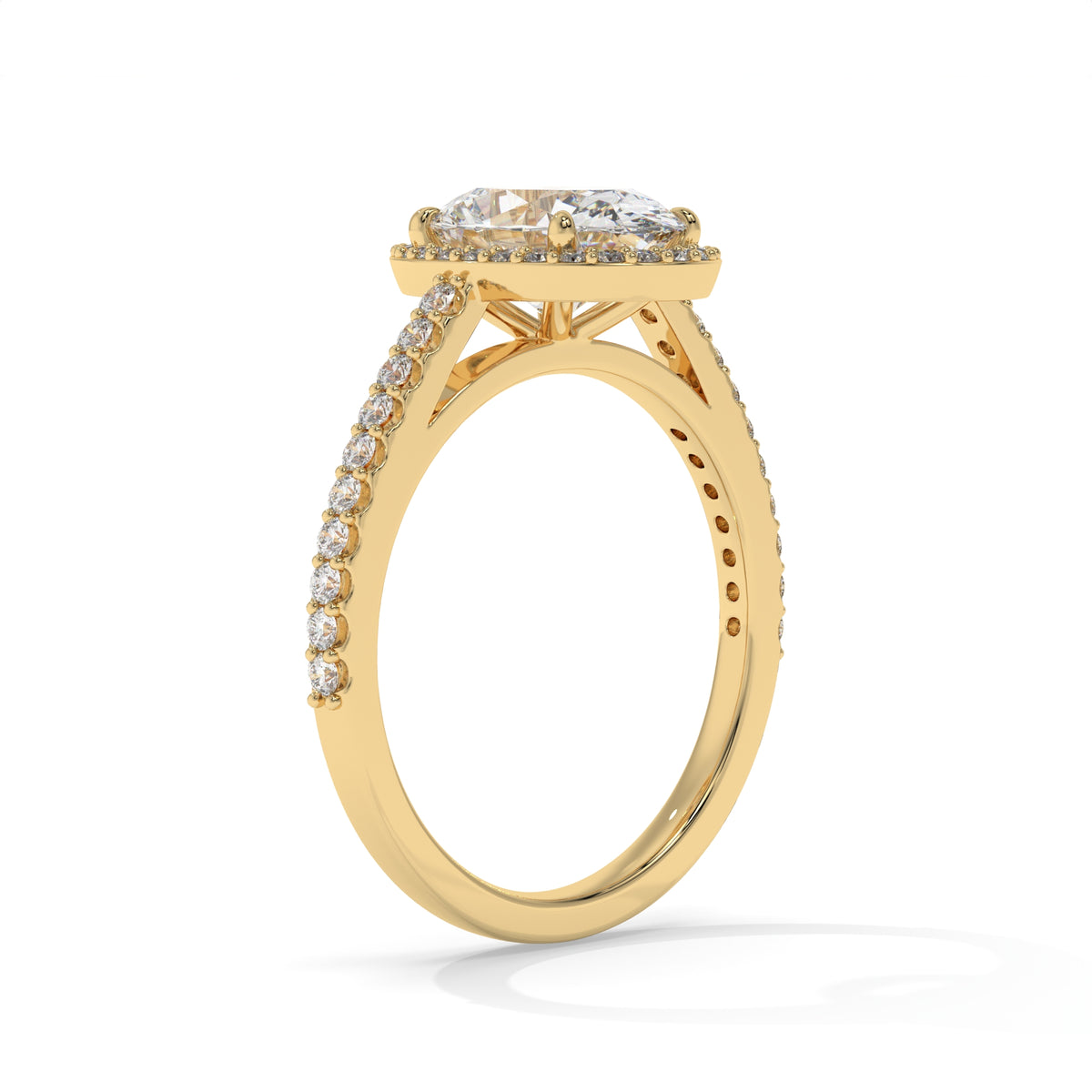 18K Yellow Gold - 2.10