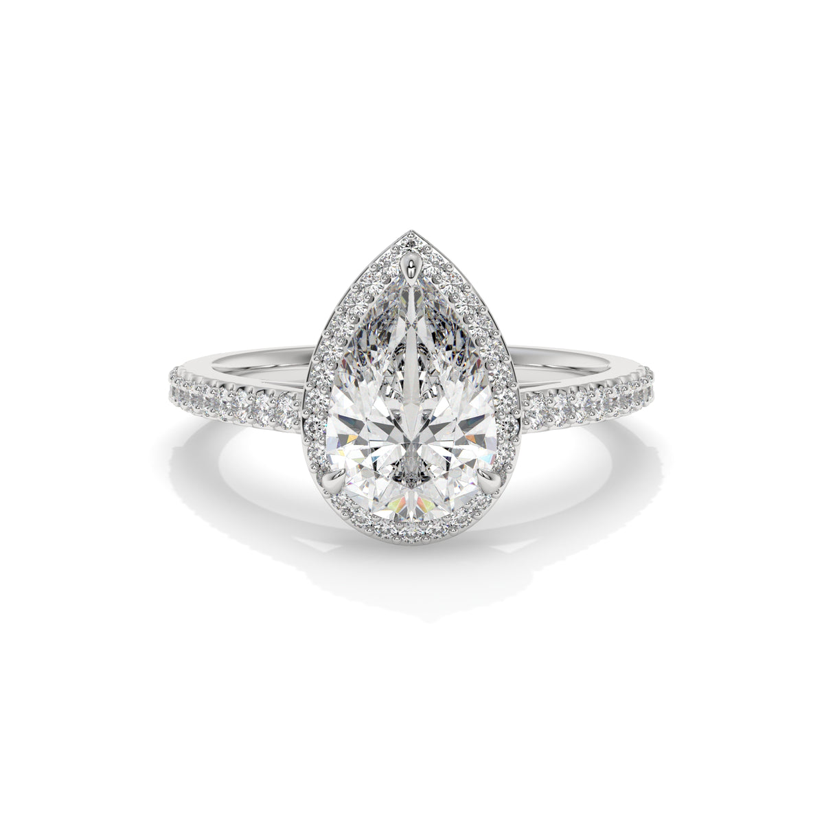 14K White Gold - 1.85