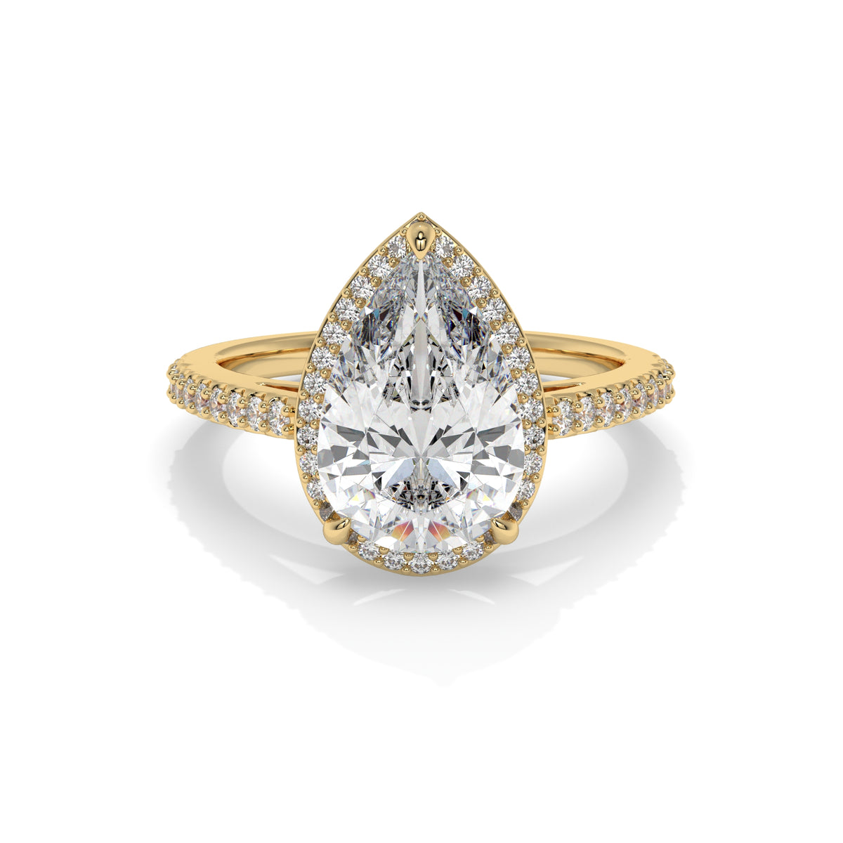14K Yellow Gold - 3.10
