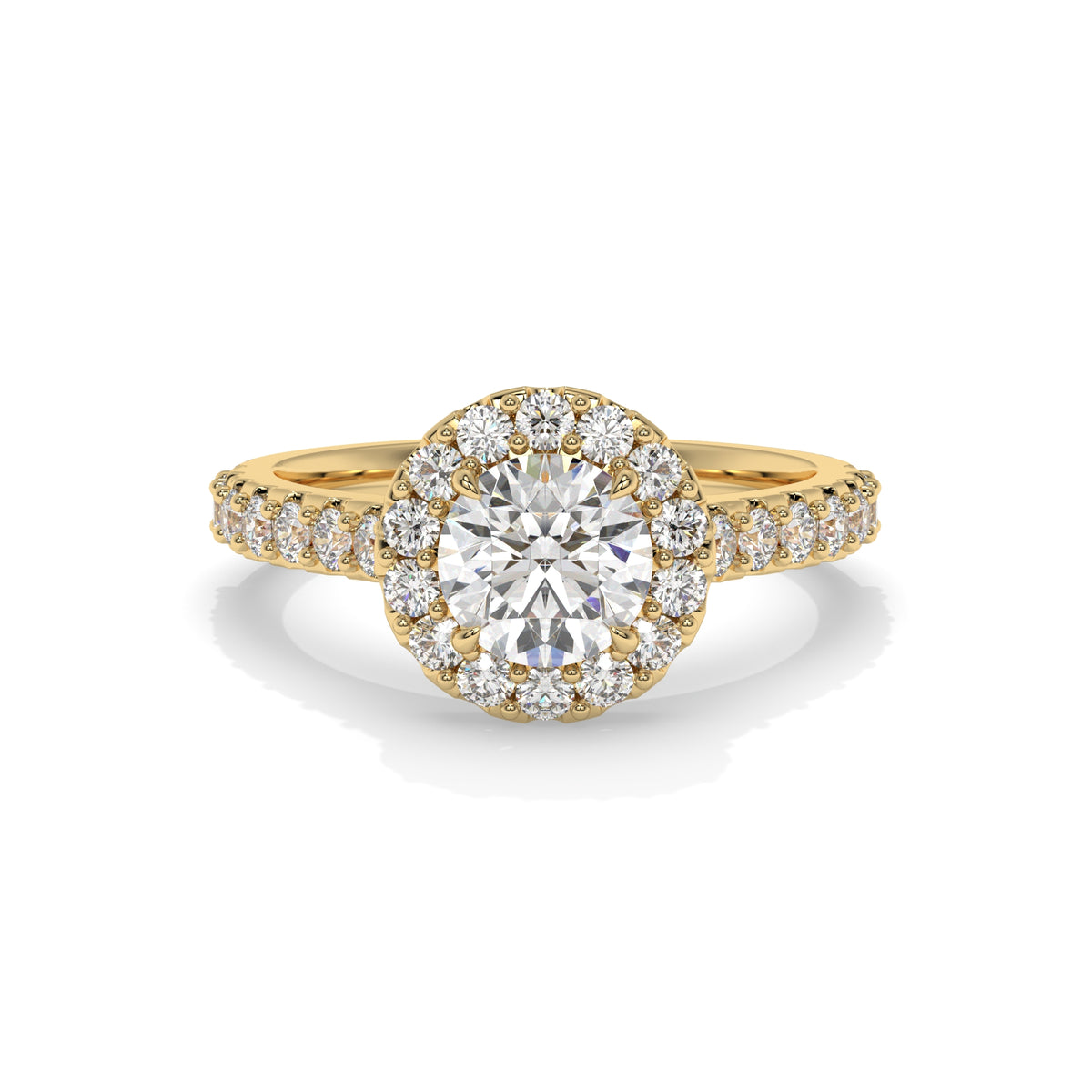 18K Yellow Gold - 1.85