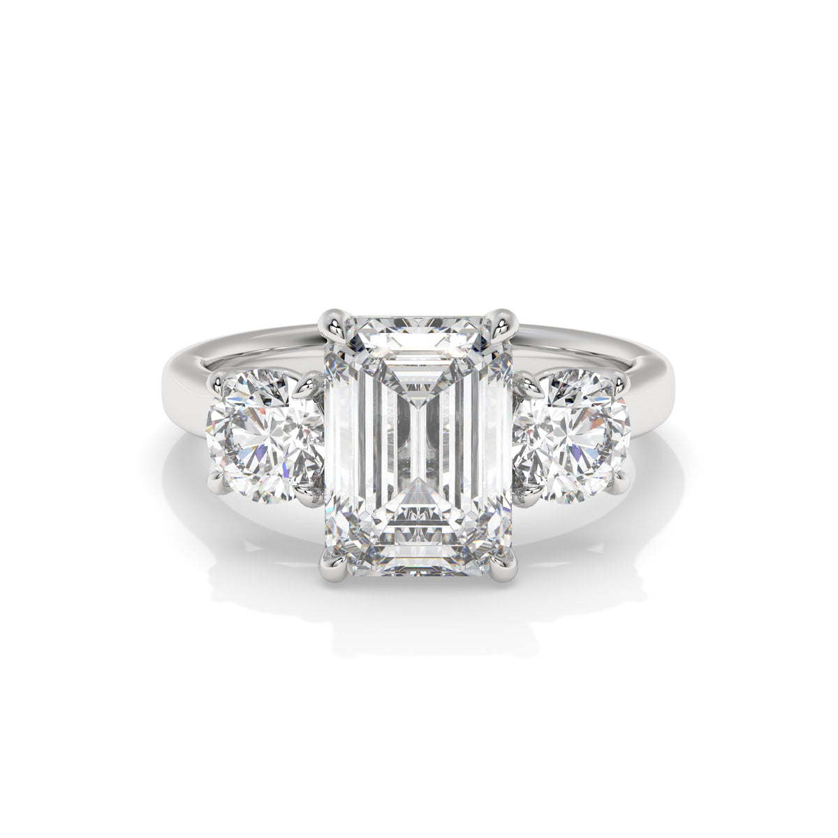 14K White Gold - 3.85