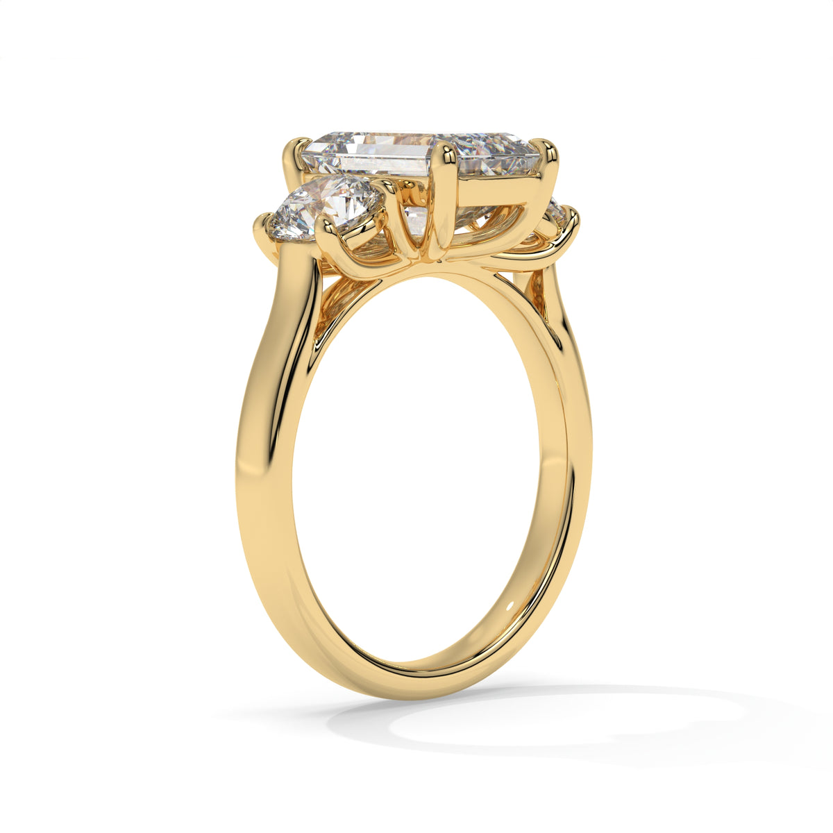 18K Yellow Gold - 3.85