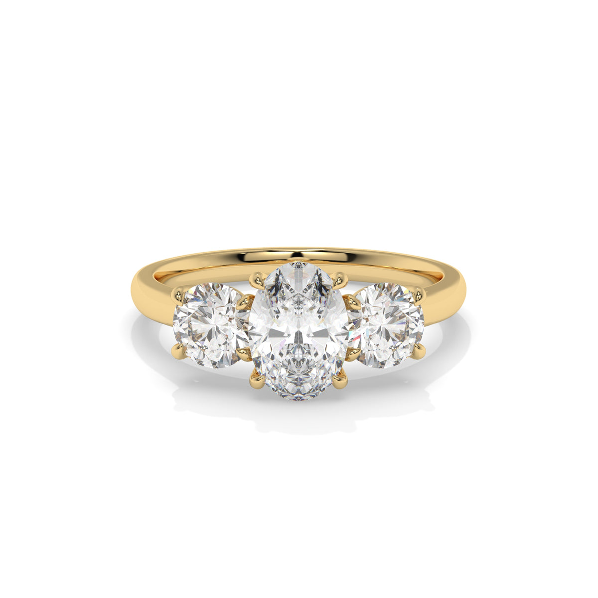 18K Yellow Gold - 1.75