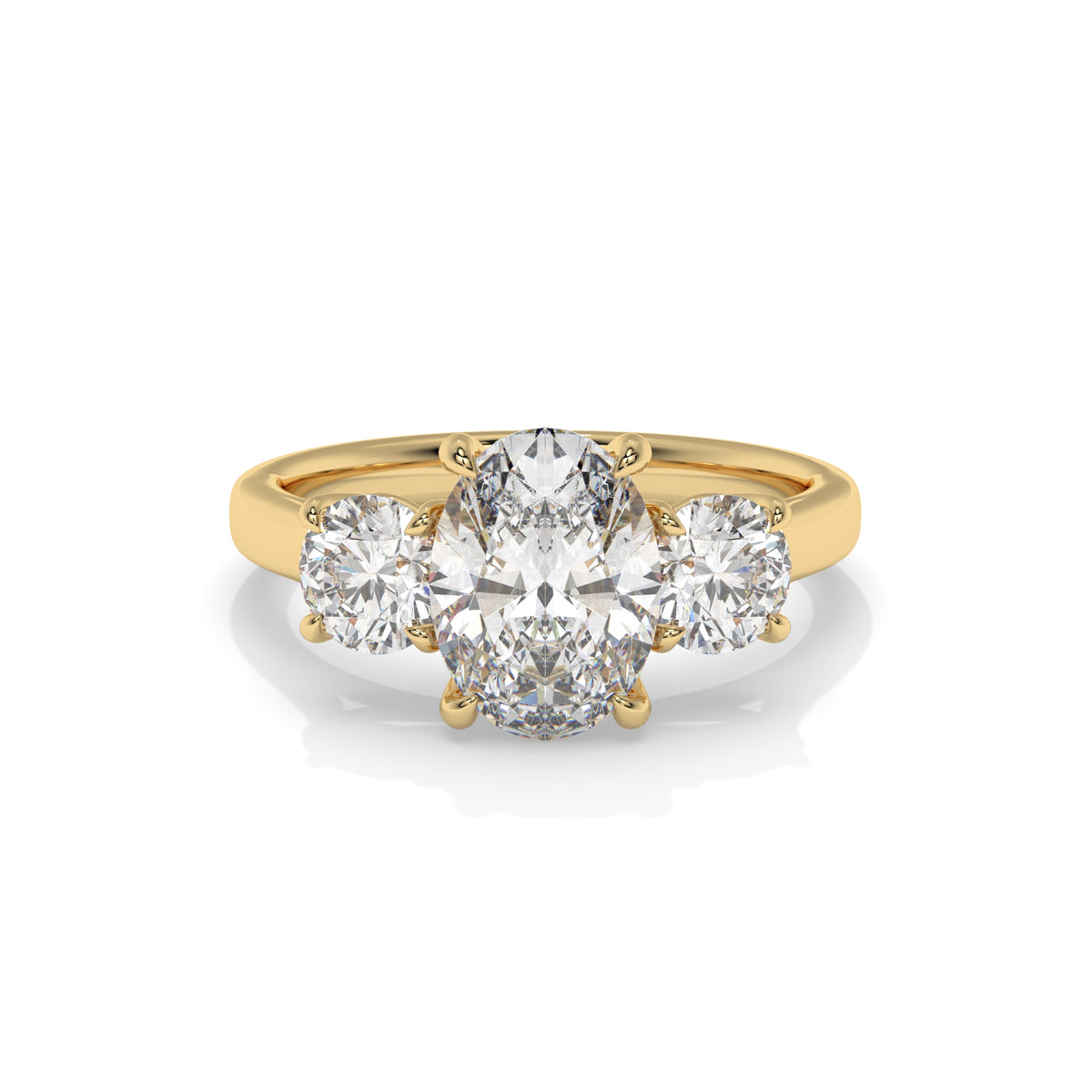 18K Yellow Gold - 2.80