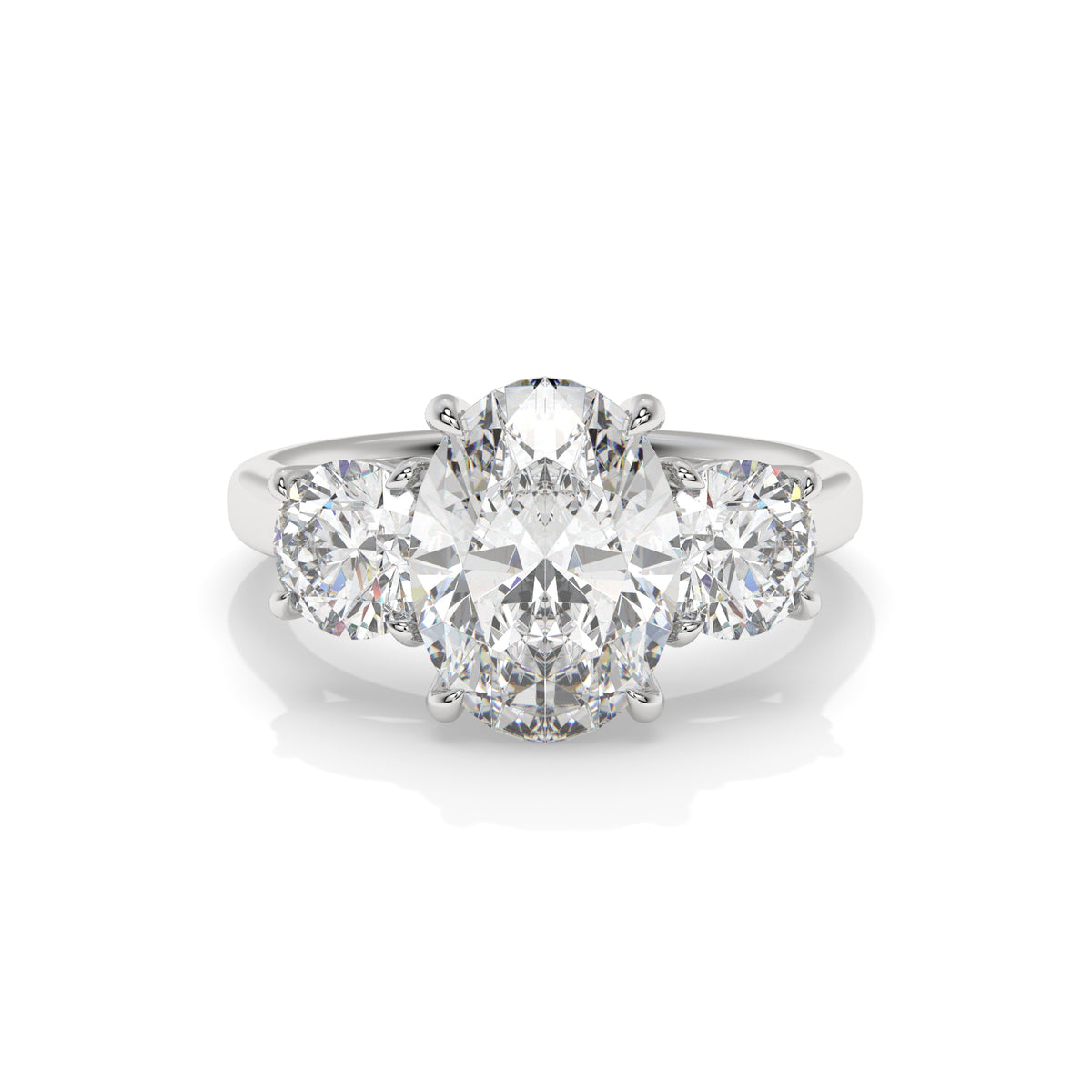 14K White Gold - 3.70