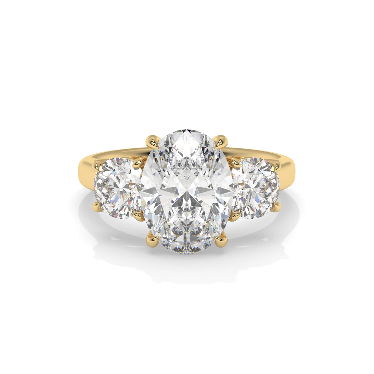 18K Yellow Gold - 3.70