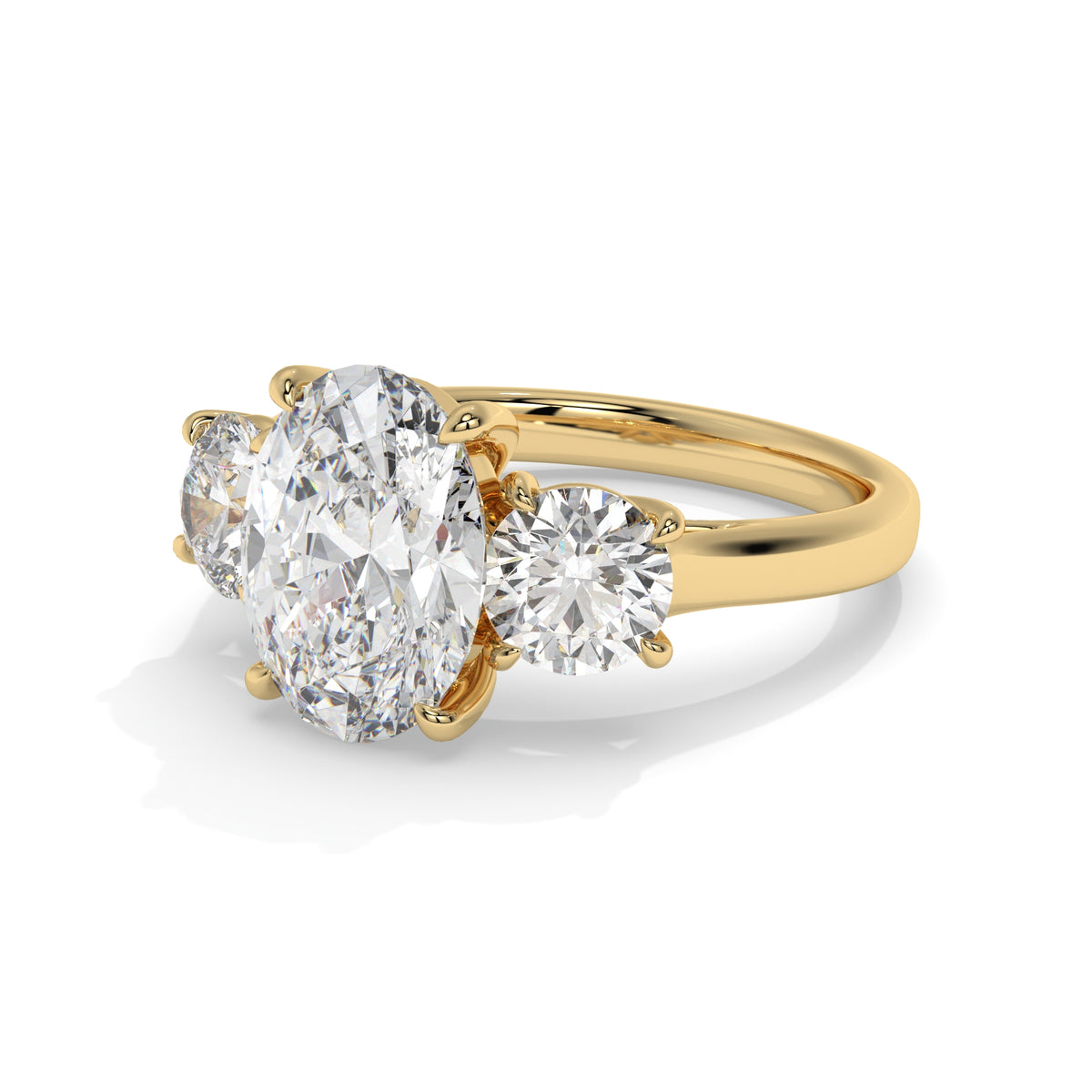 18K Yellow Gold - 3.70
