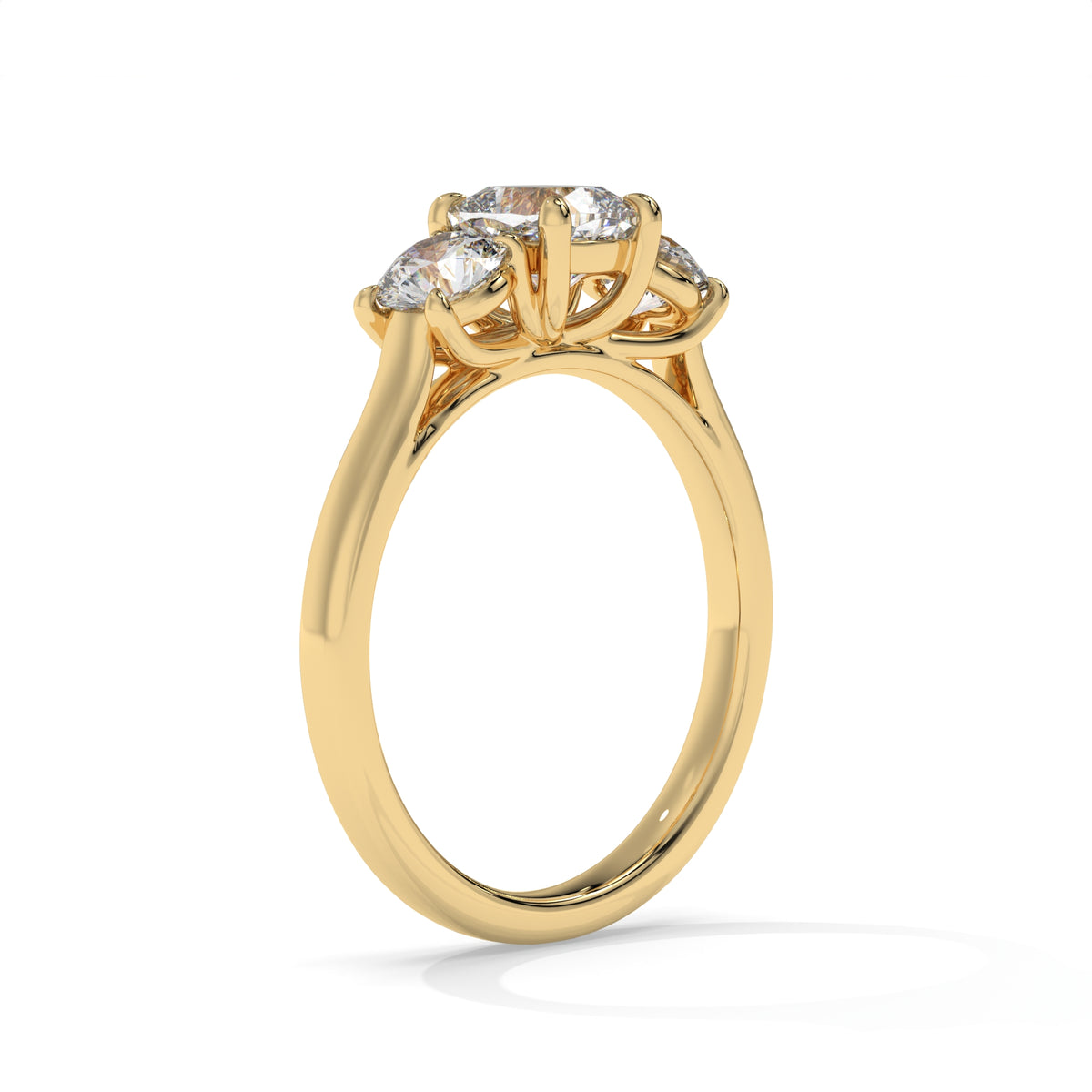 18K Yellow Gold - 1.90