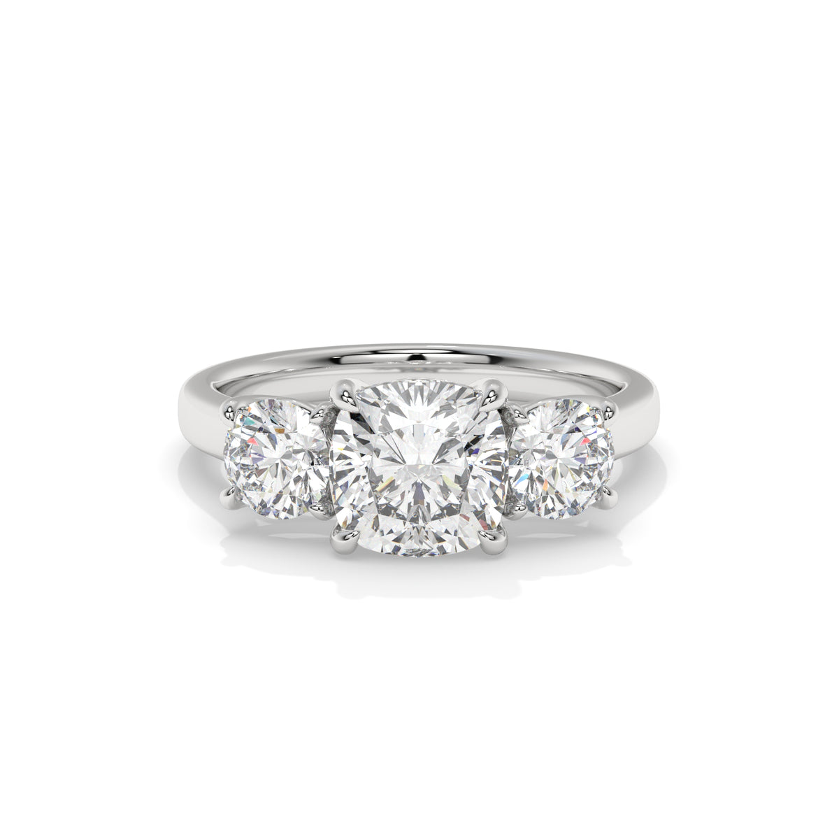 18K White Gold - 3.00